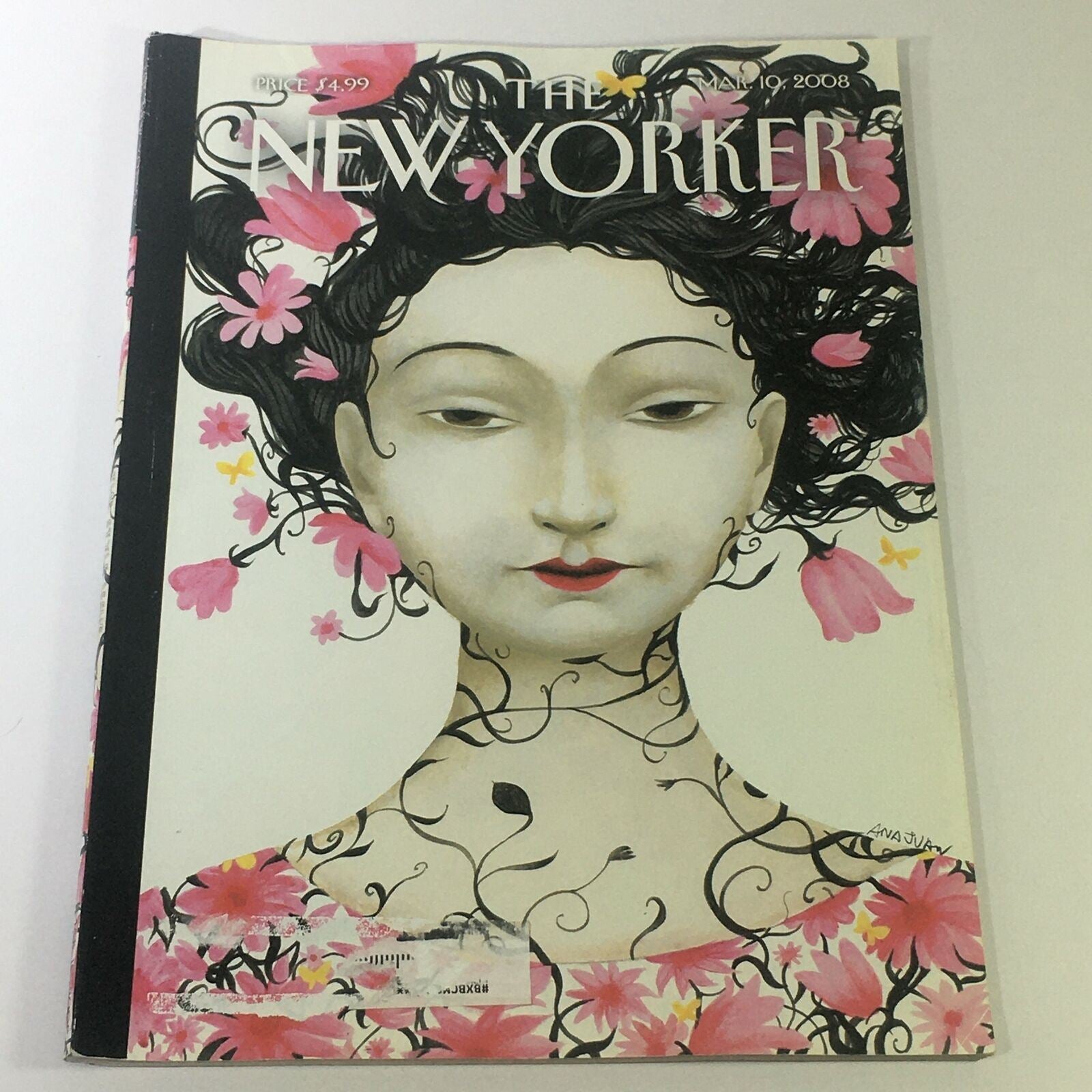 The New Yorker March 10 2008 - Full Magazine Theme Cover Ana Juan