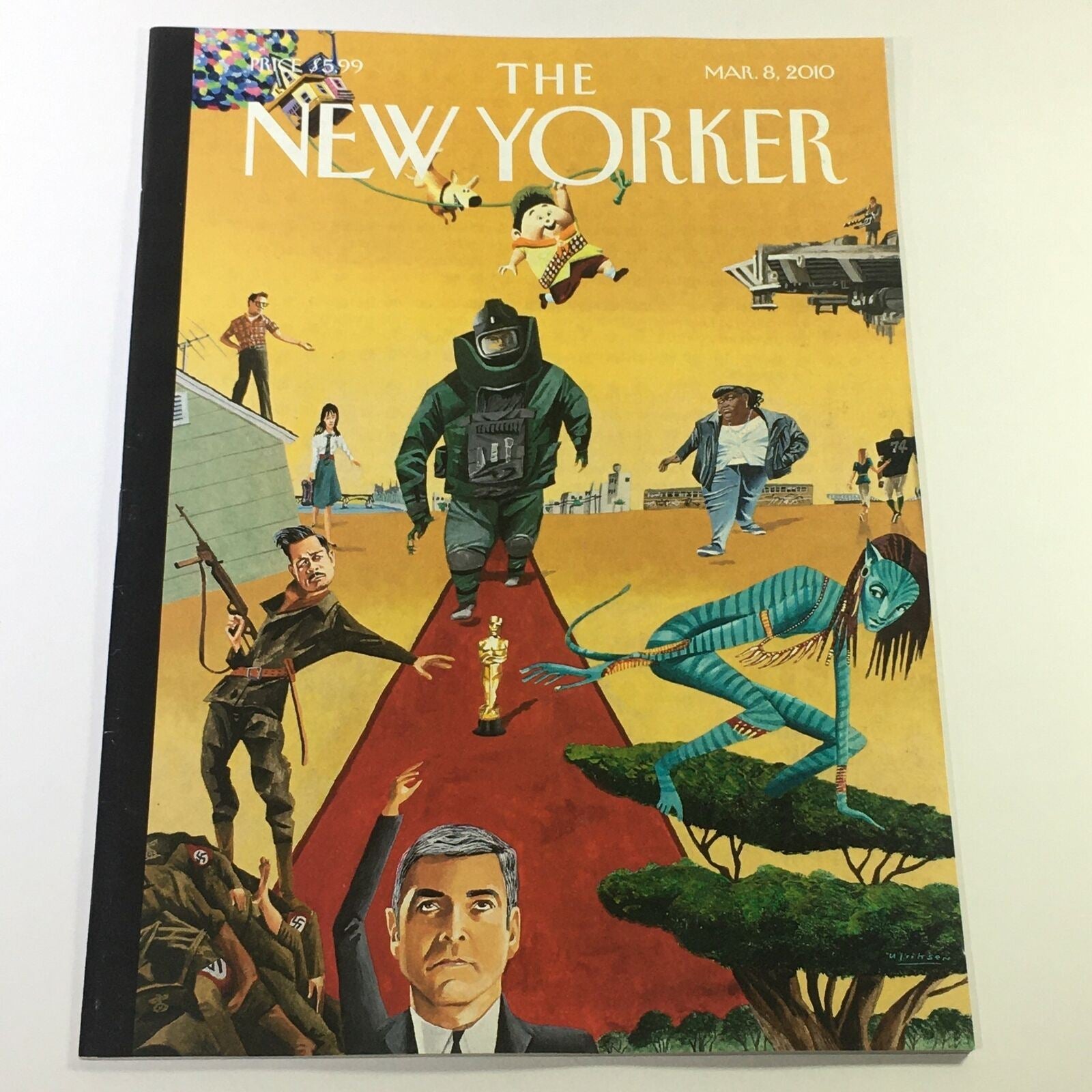 The New Yorker Magazine March 8 2010 Hollywood Films Mark Ulriksen No Label