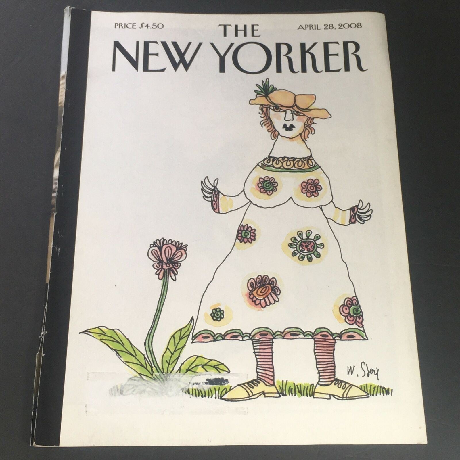 The New Yorker April 28 2008 - Full Magazine Theme Cover William Steig