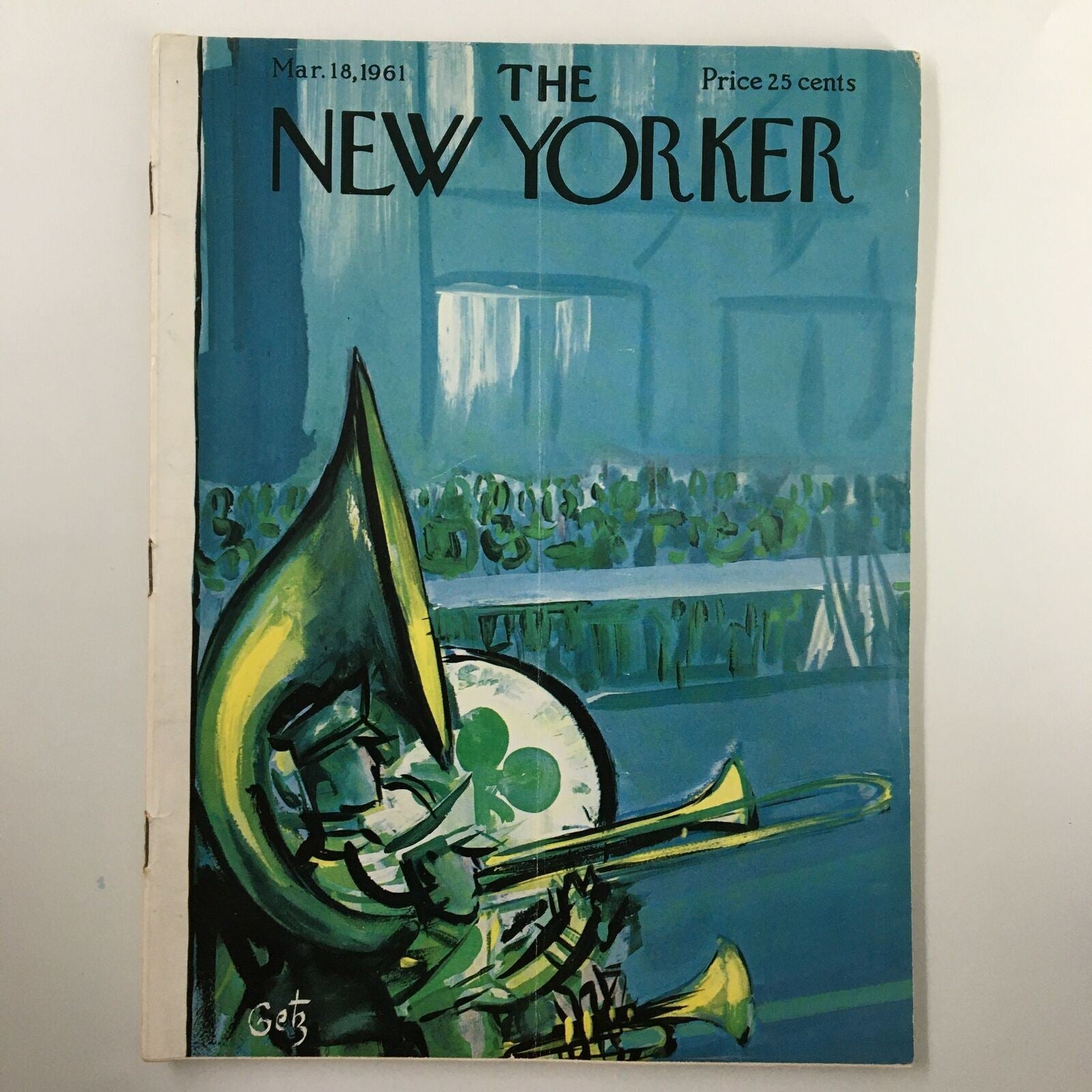 The New Yorker Full Magazine March 18 1961 St. Patrick Day by Arthur Getz