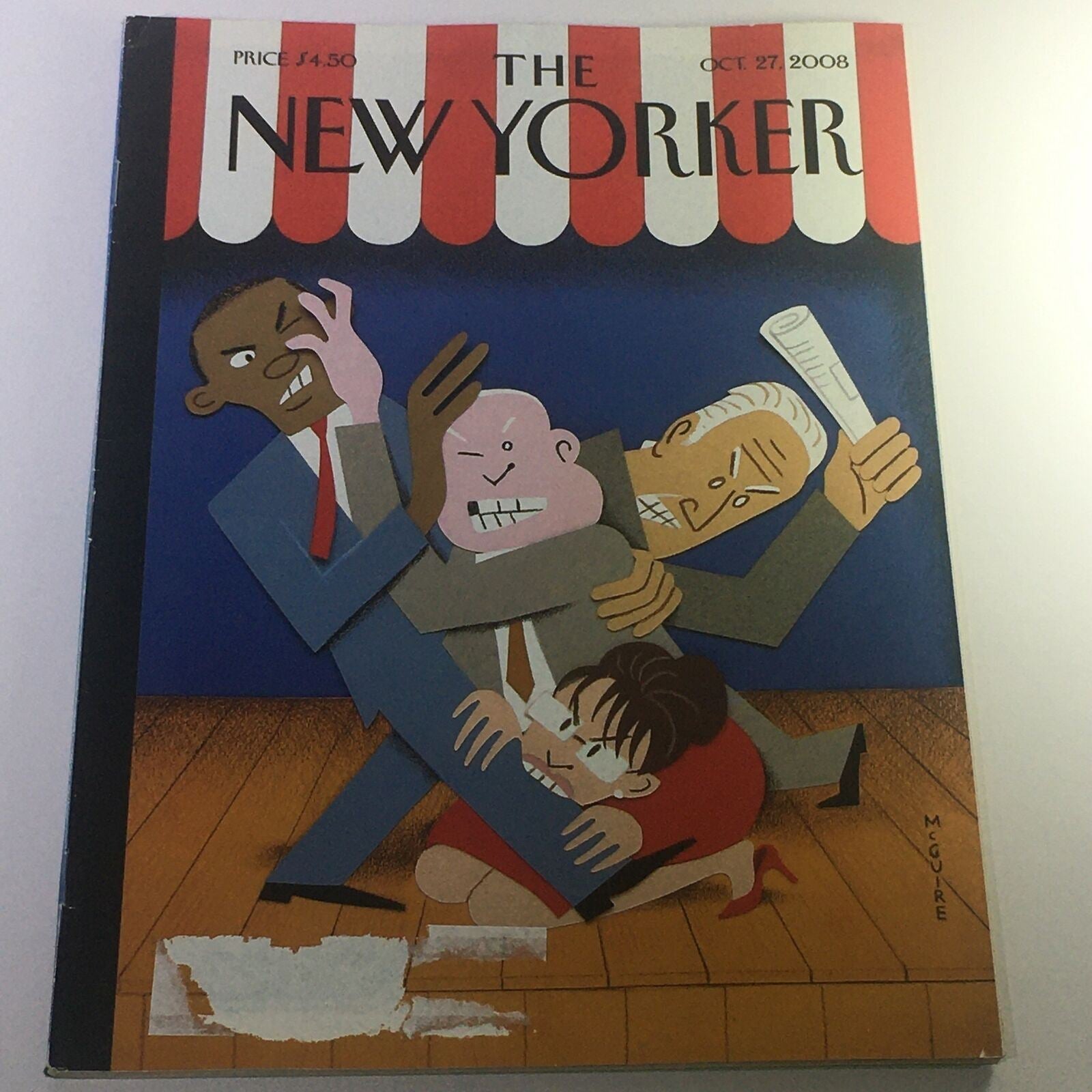 The New Yorker October 27 2008 - Full Magazine Theme Cover Richard McGuire