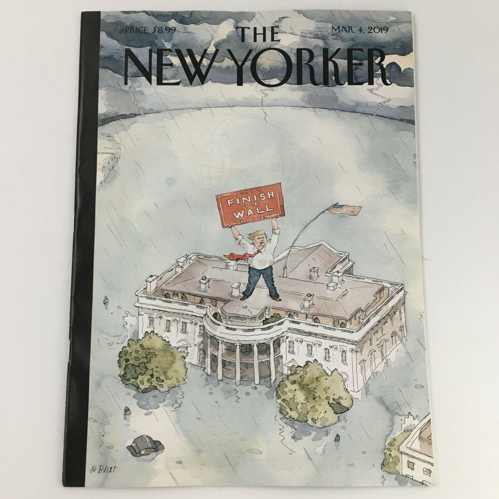 The New Yorker March 4 2019 Full Magazine Theme Cover Barry Blitt Newsstand