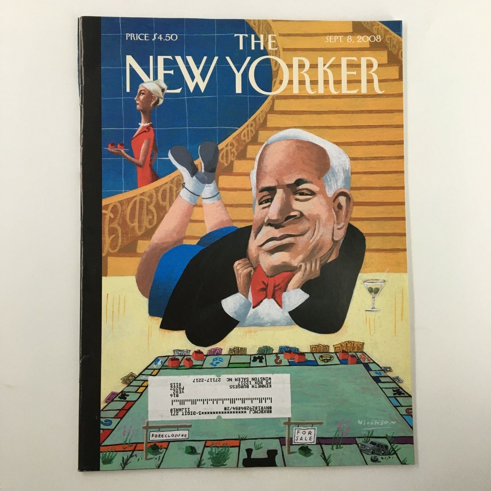 The New Yorker Full Magazine September 8 2008 John McCain by Mark Ulriksen