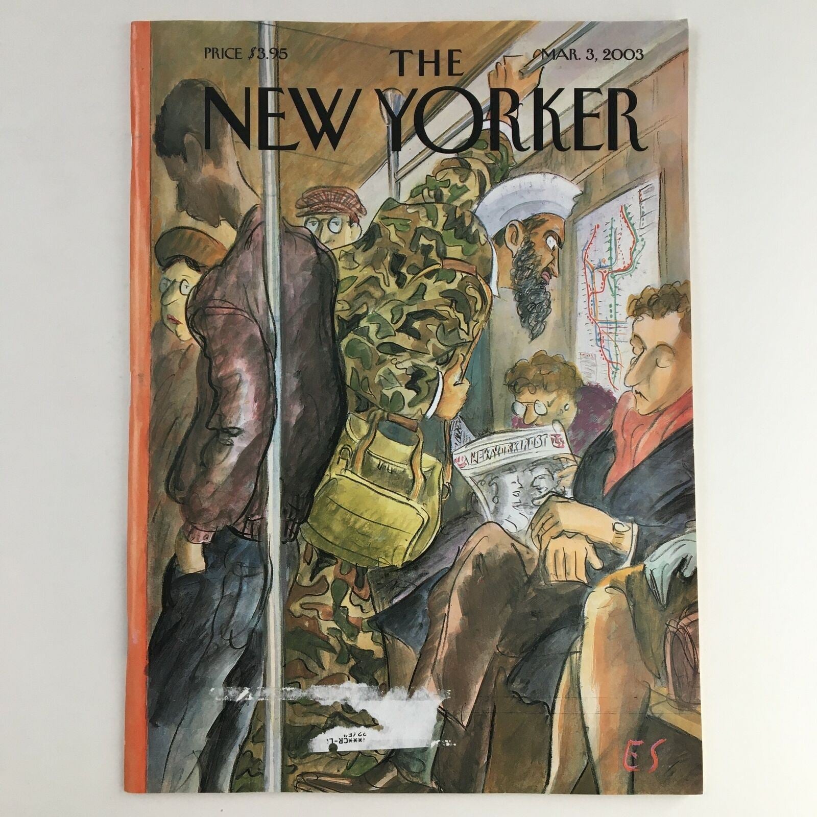 The New Yorker Full Magazine March 3 2003 Tourist by Edward Sorel VG