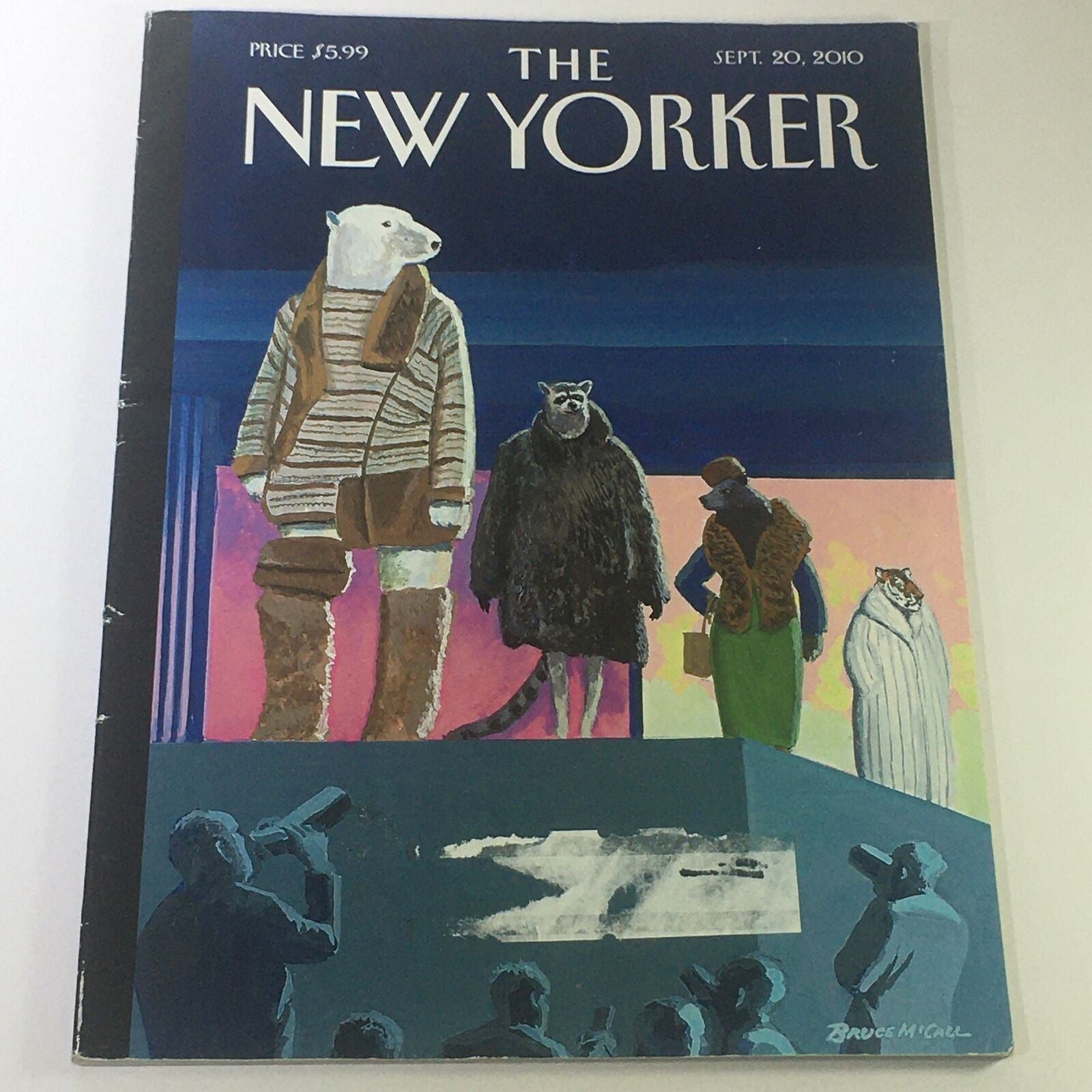 The New Yorker September 20 2010 - Full Magazine Theme Cover Bruce McCall