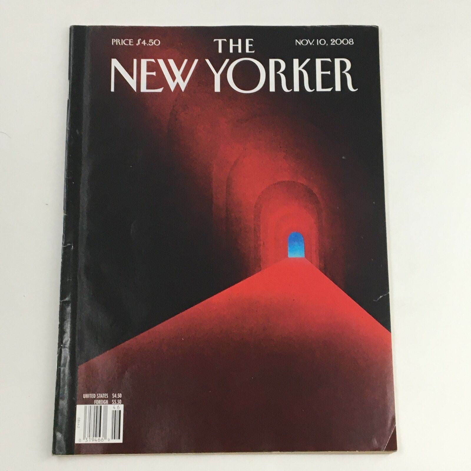 The New Yorker November 10 2008 Full Magazine Theme Cover by Brian Stauffer