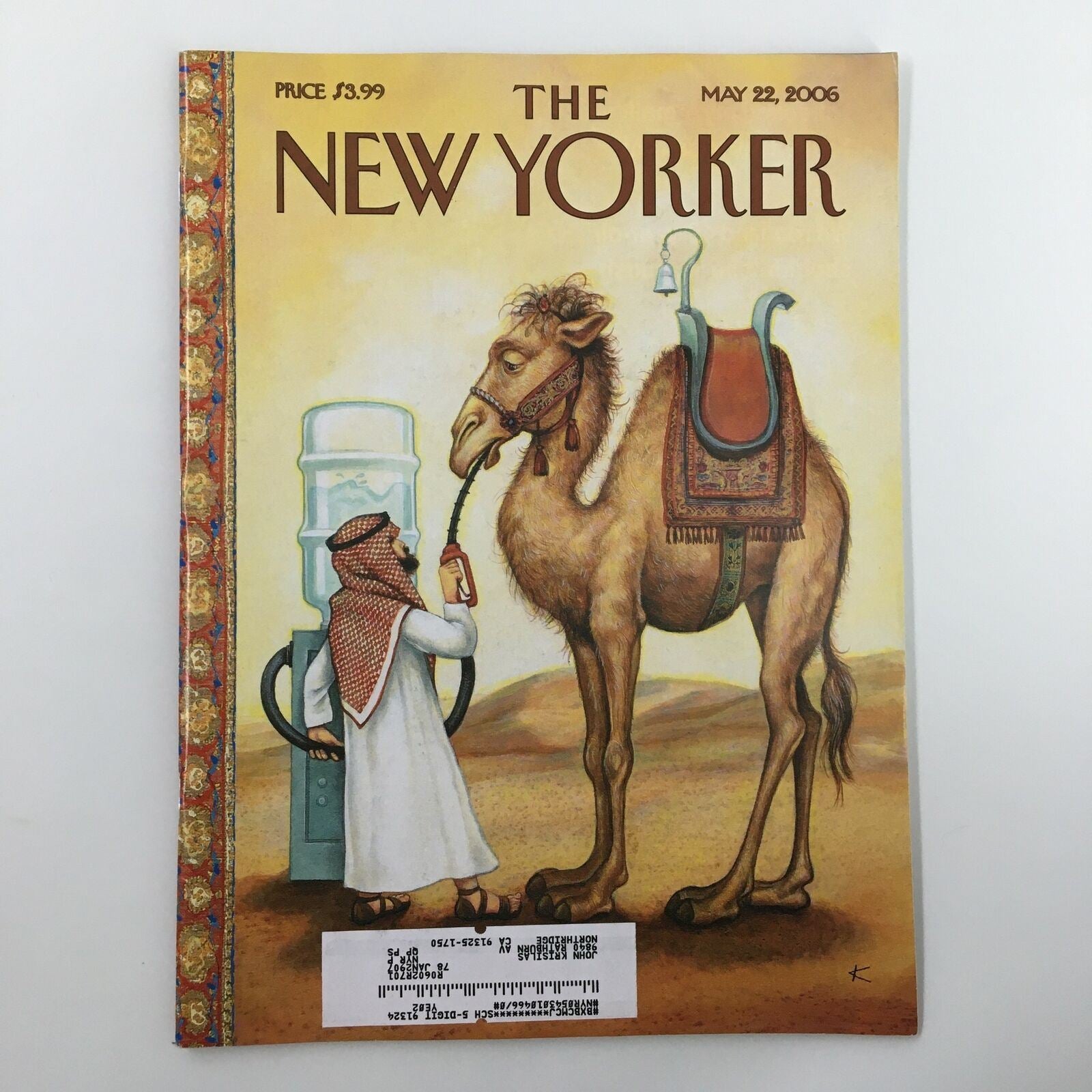 The New Yorker Full Magazine May 22 2006 Fill 'Er Up Theme by Anita Kunz