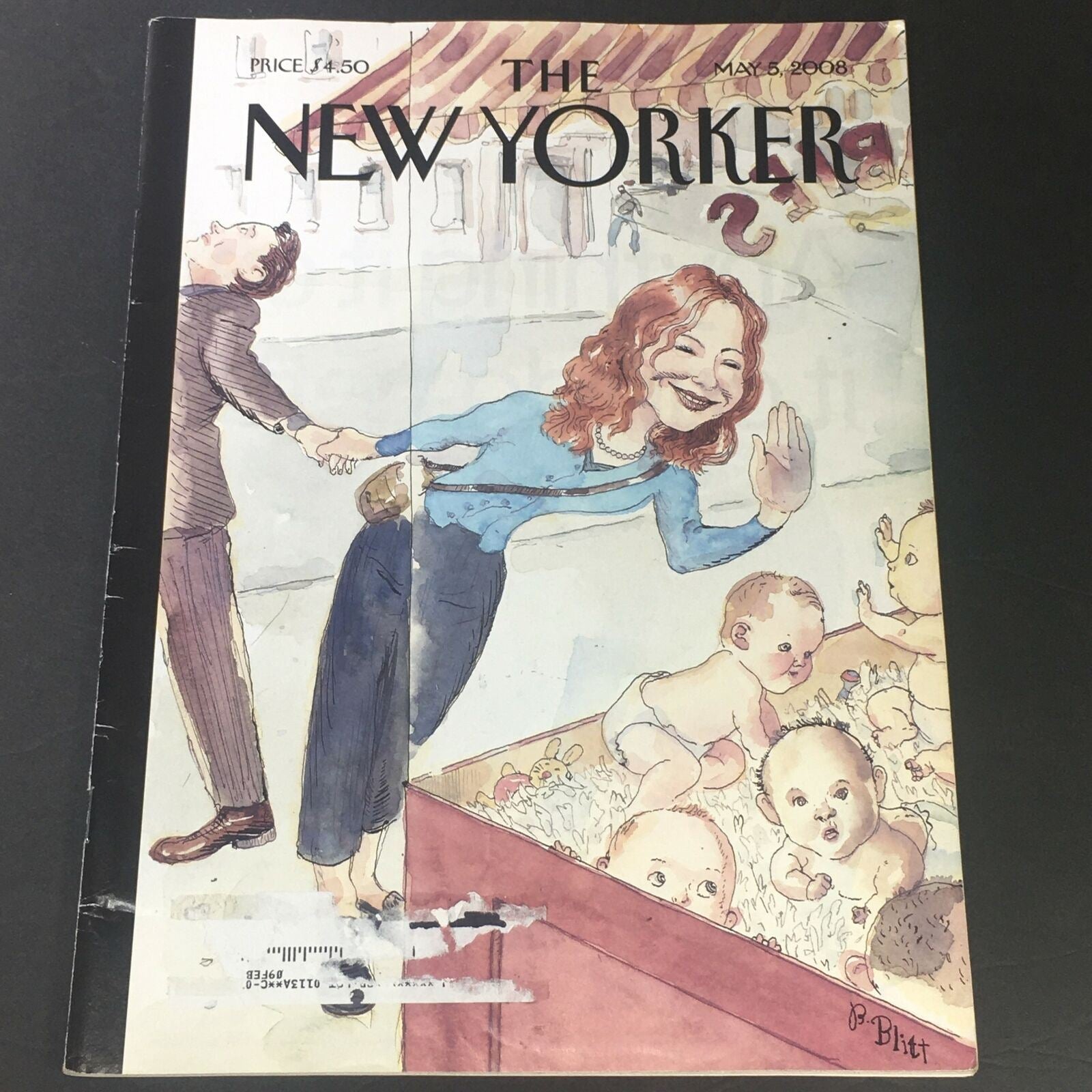 The New Yorker May 5 2008 - Full Magazine Theme Cover Barry Blitt