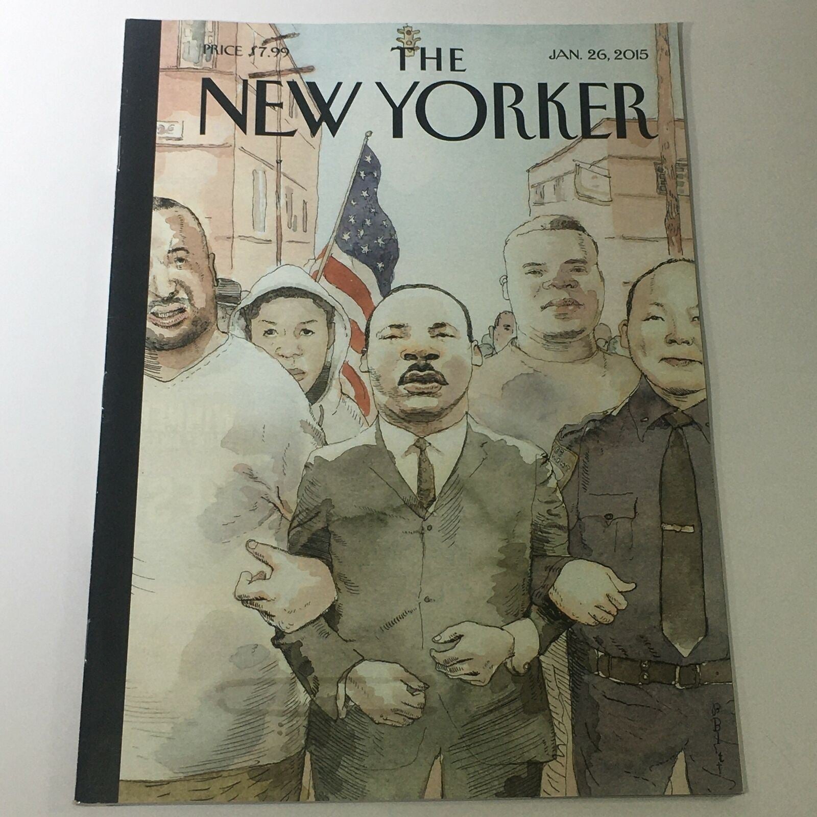 The New Yorker Magazine January 26 2015 Martin Luther King, Jr. by Barry Blitt