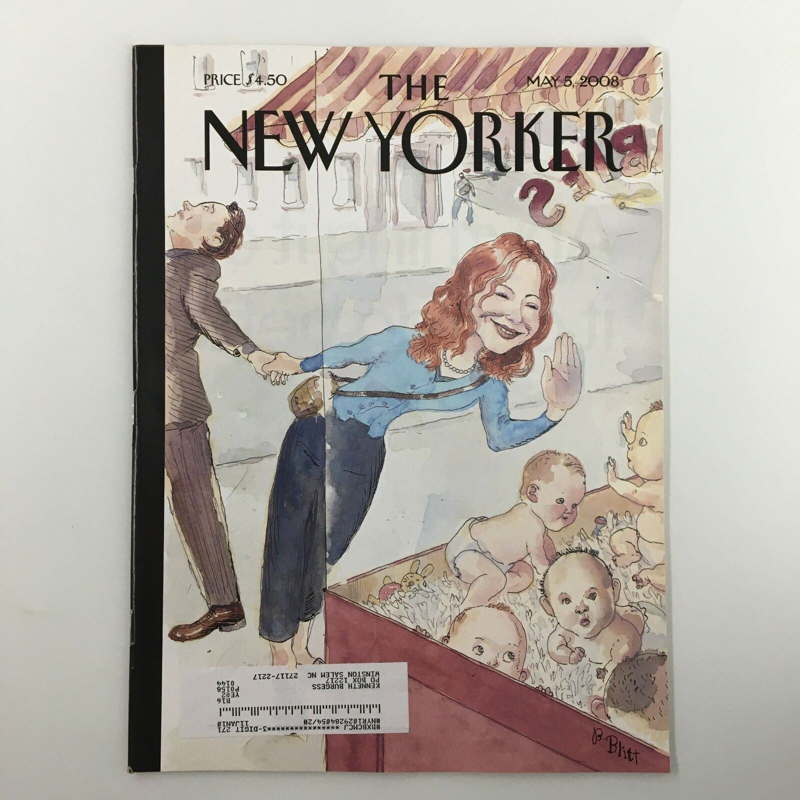 The New Yorker Full Magazine May 5 2008 Mother's Day Special by Barry Blitt