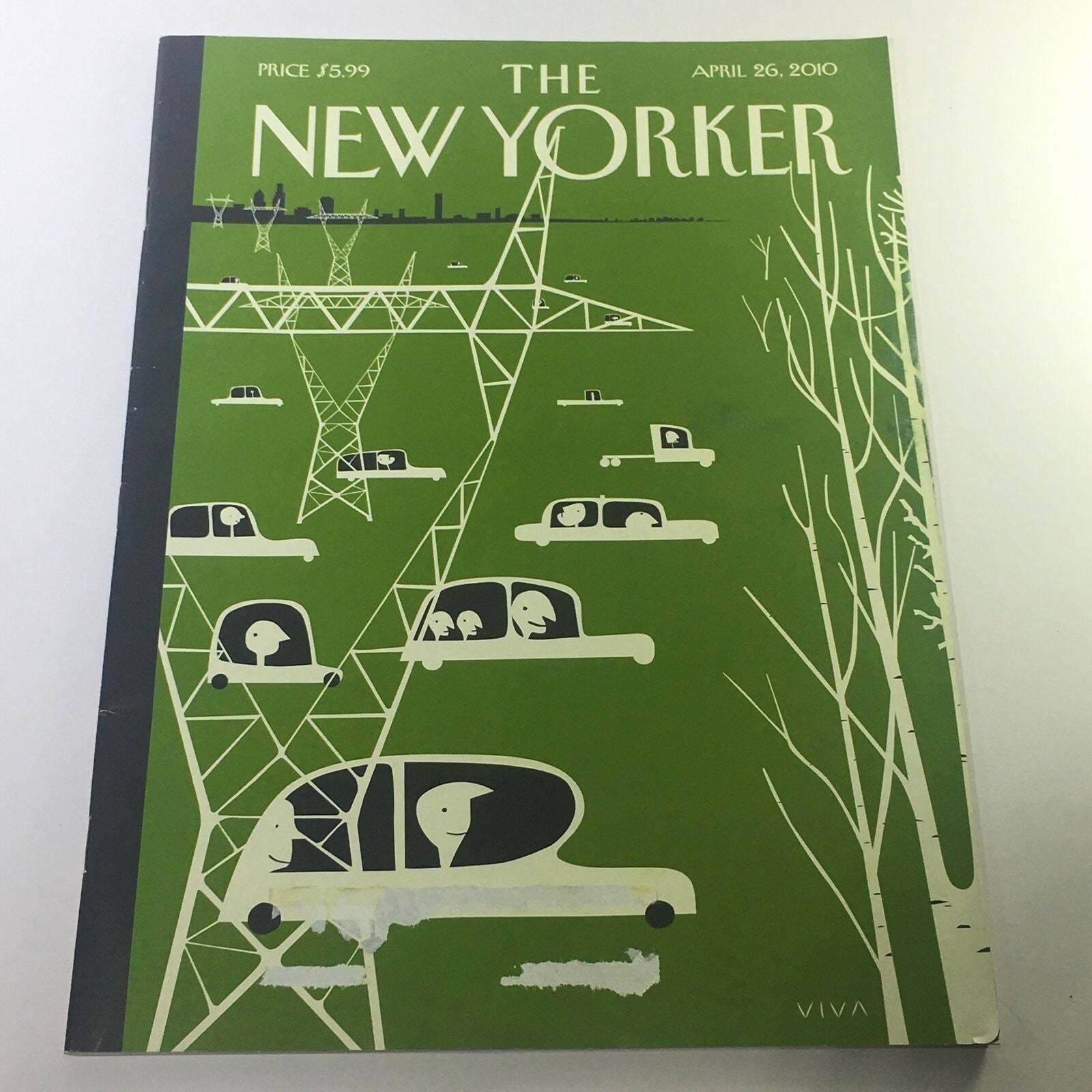 The New Yorker April 26 2010 - Full Magazine Theme Cover Frank Viva