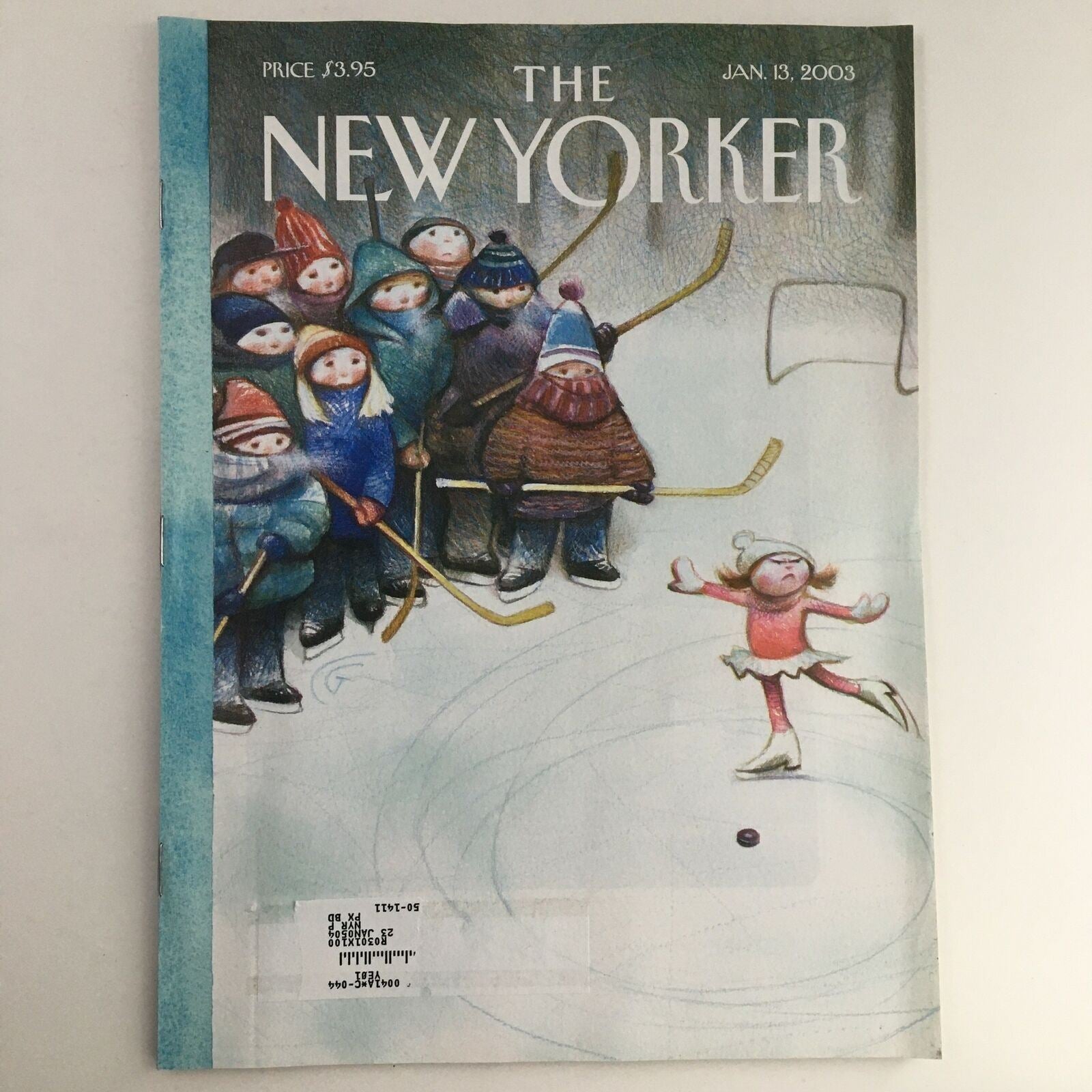 The New Yorker Full Magazine January 13 2003 On The Ice by Carter Goodrich