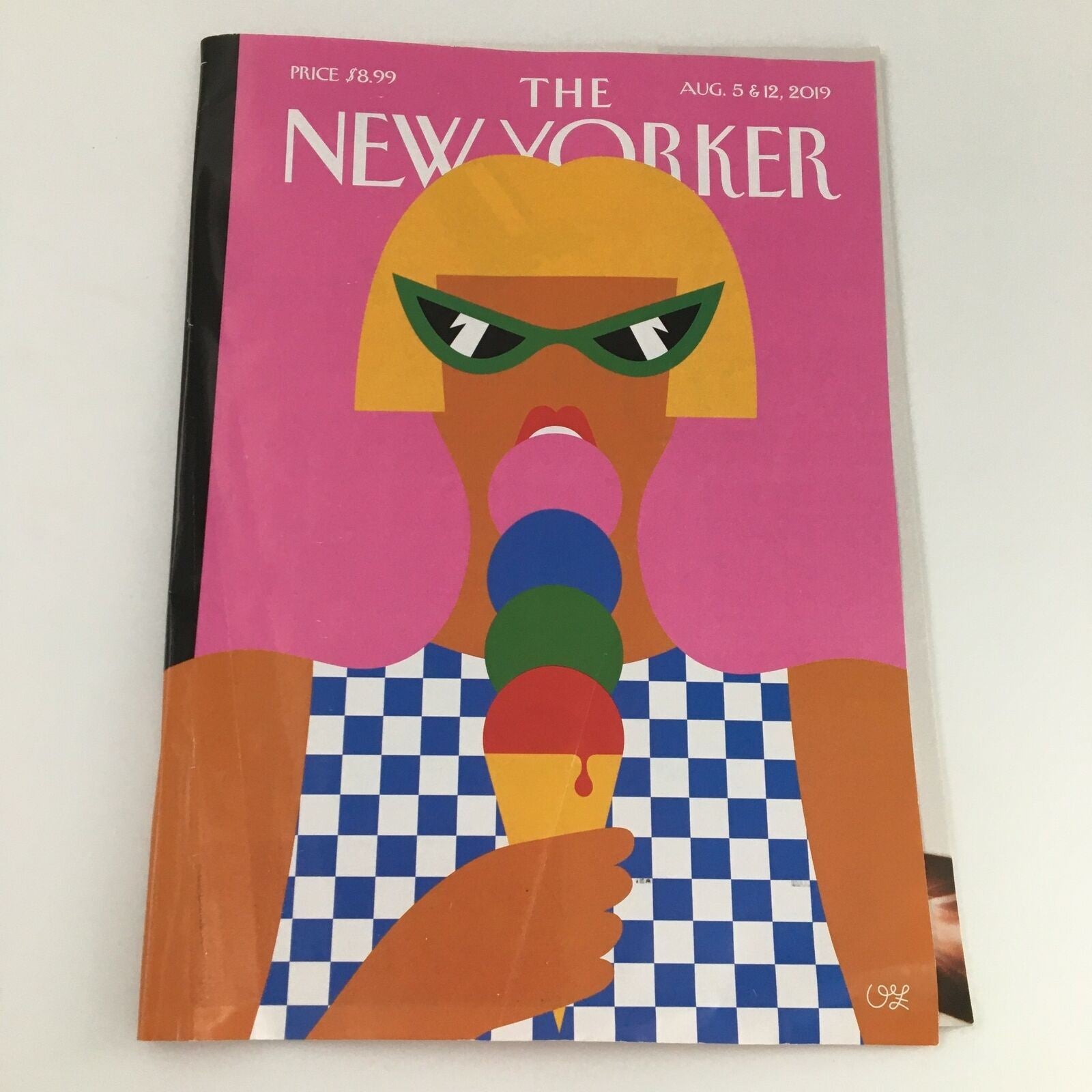 The New Yorker August 5 & 12 2019 Full Magazine Theme Cover Olimpia Zagnoli