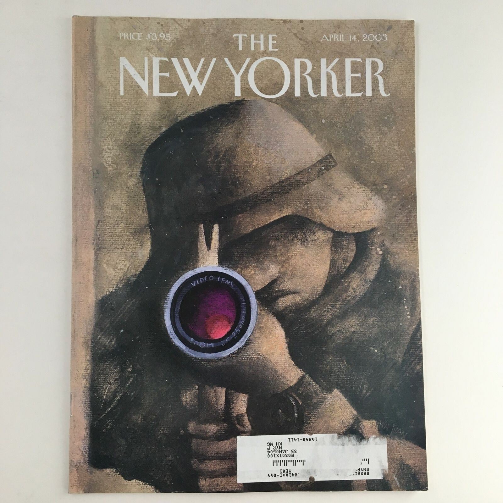 The New Yorker Full Magazine April 14 2003 Remembering Michael Kelly by Ana Juan