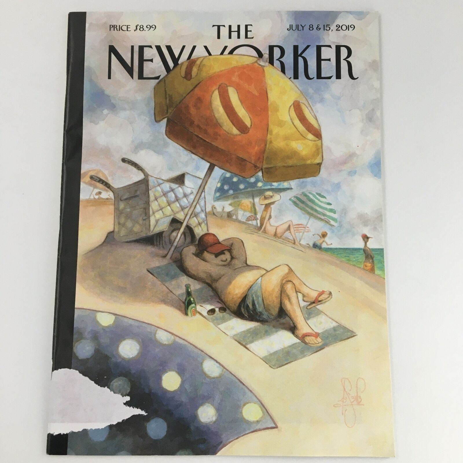 The New Yorker July 8 & 15 2019 Full Magazine Theme Cover Peter de Seve