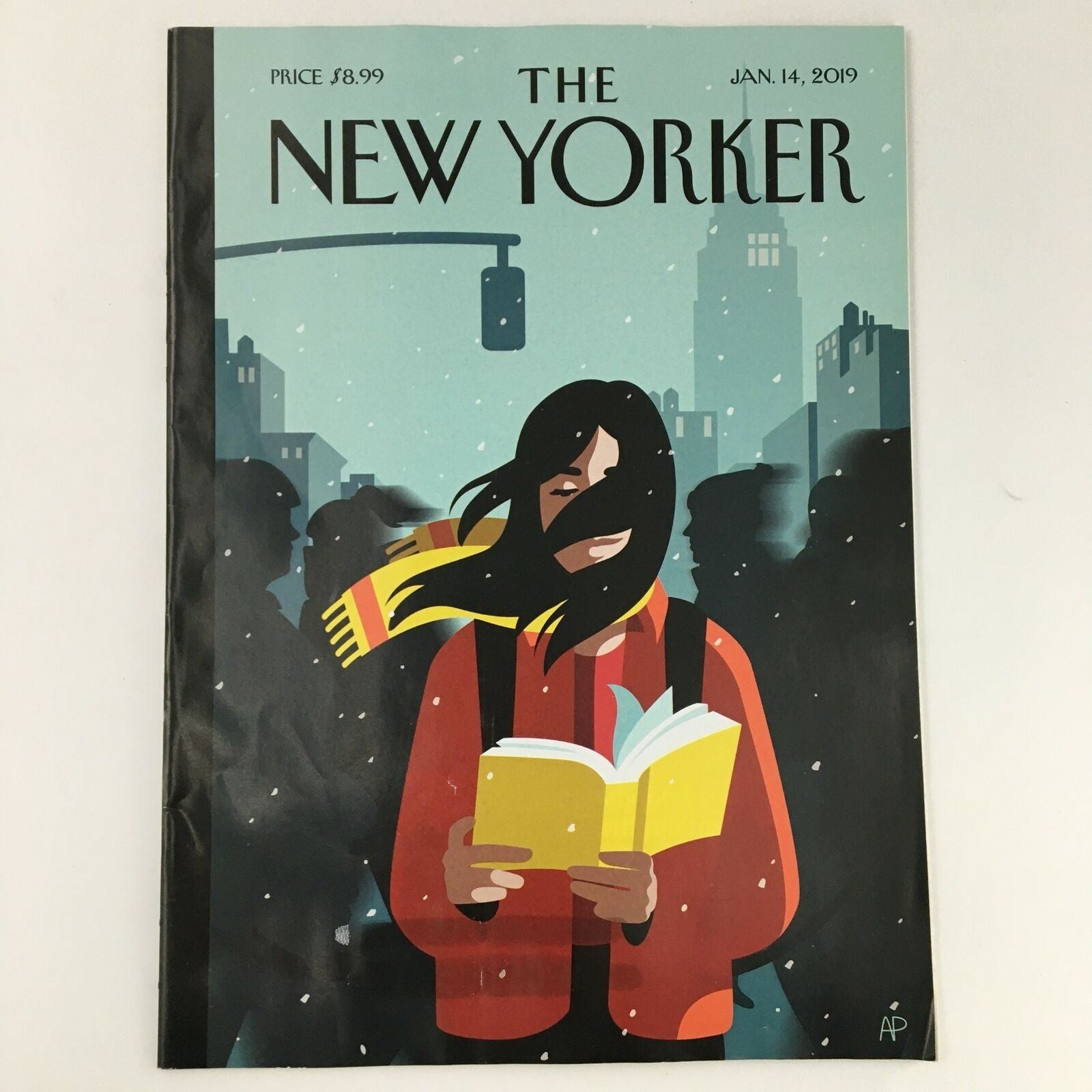 The New Yorker January 14 2019 Full Magazine Theme Cover Anna Parini