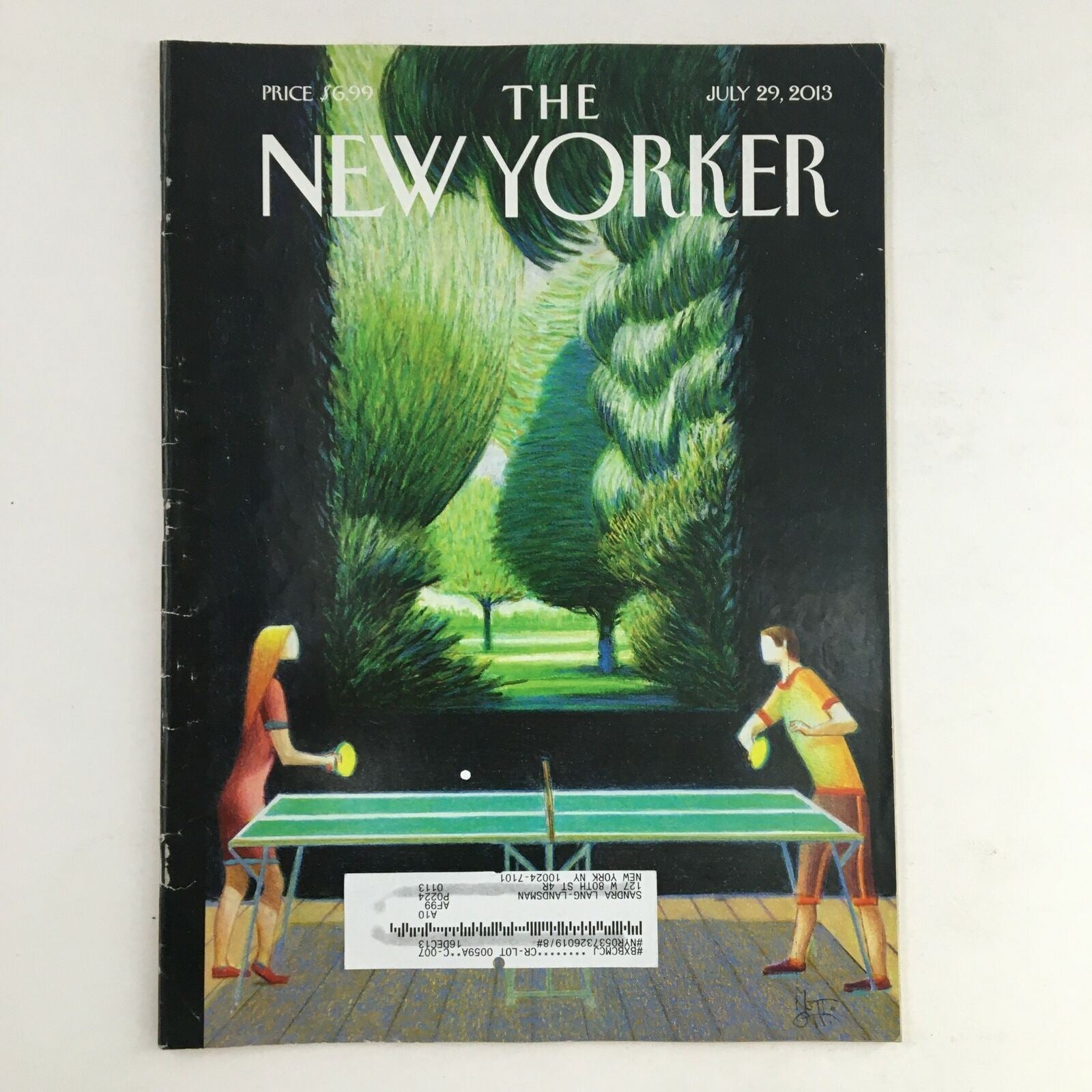 The New Yorker Full Magazine July 29 2013 Inside, Outside by Lorenzo Mattotti