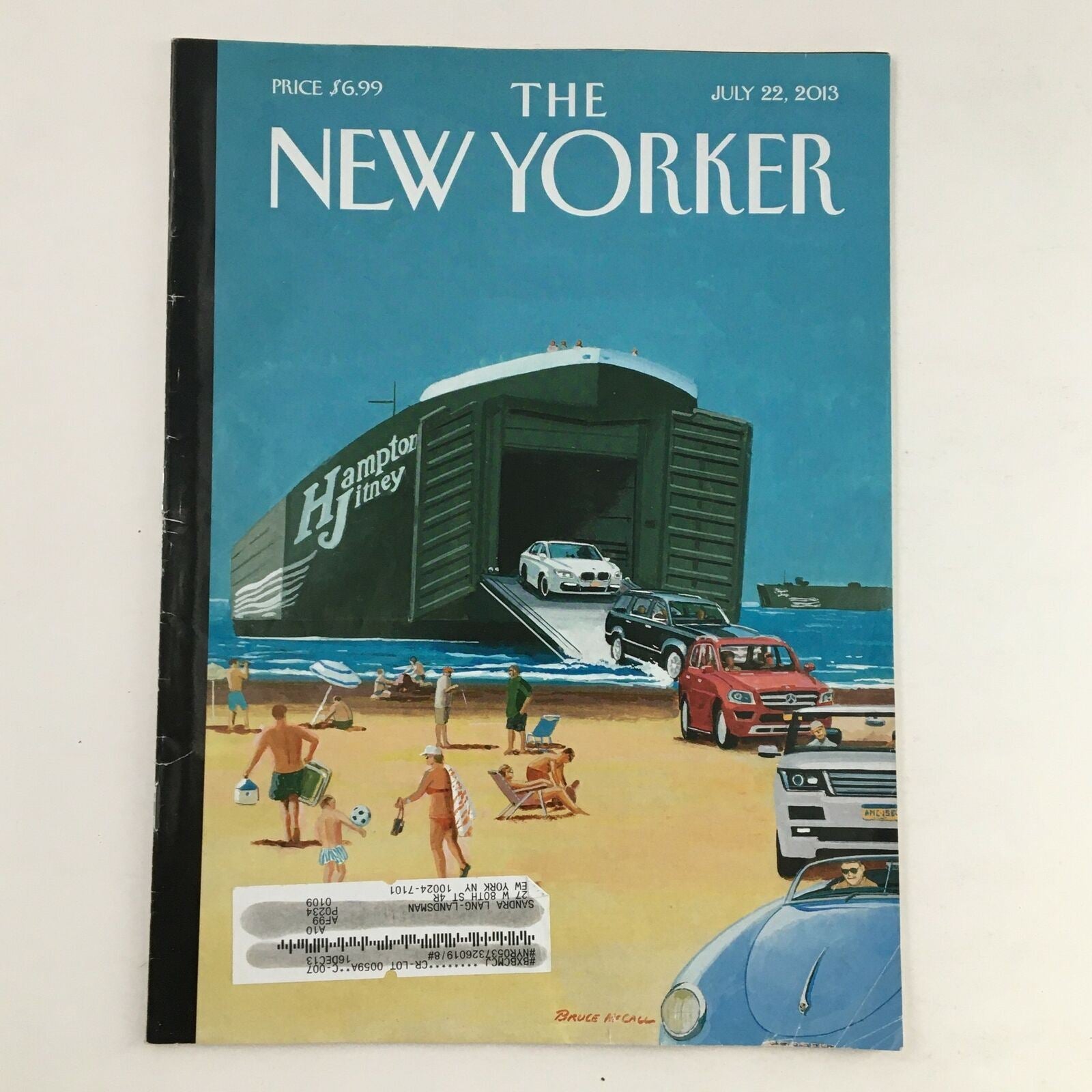 The New Yorker Full Magazine July 22 2013 Operation Neptune by Bruce McCall