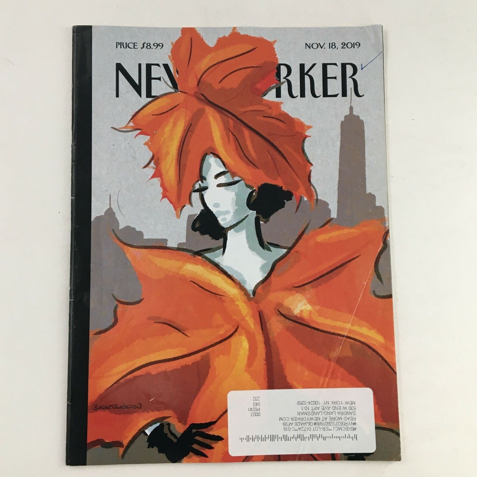 The New Yorker Full Magazine November 18 2019 Dressing for Fall Birgit Schössow