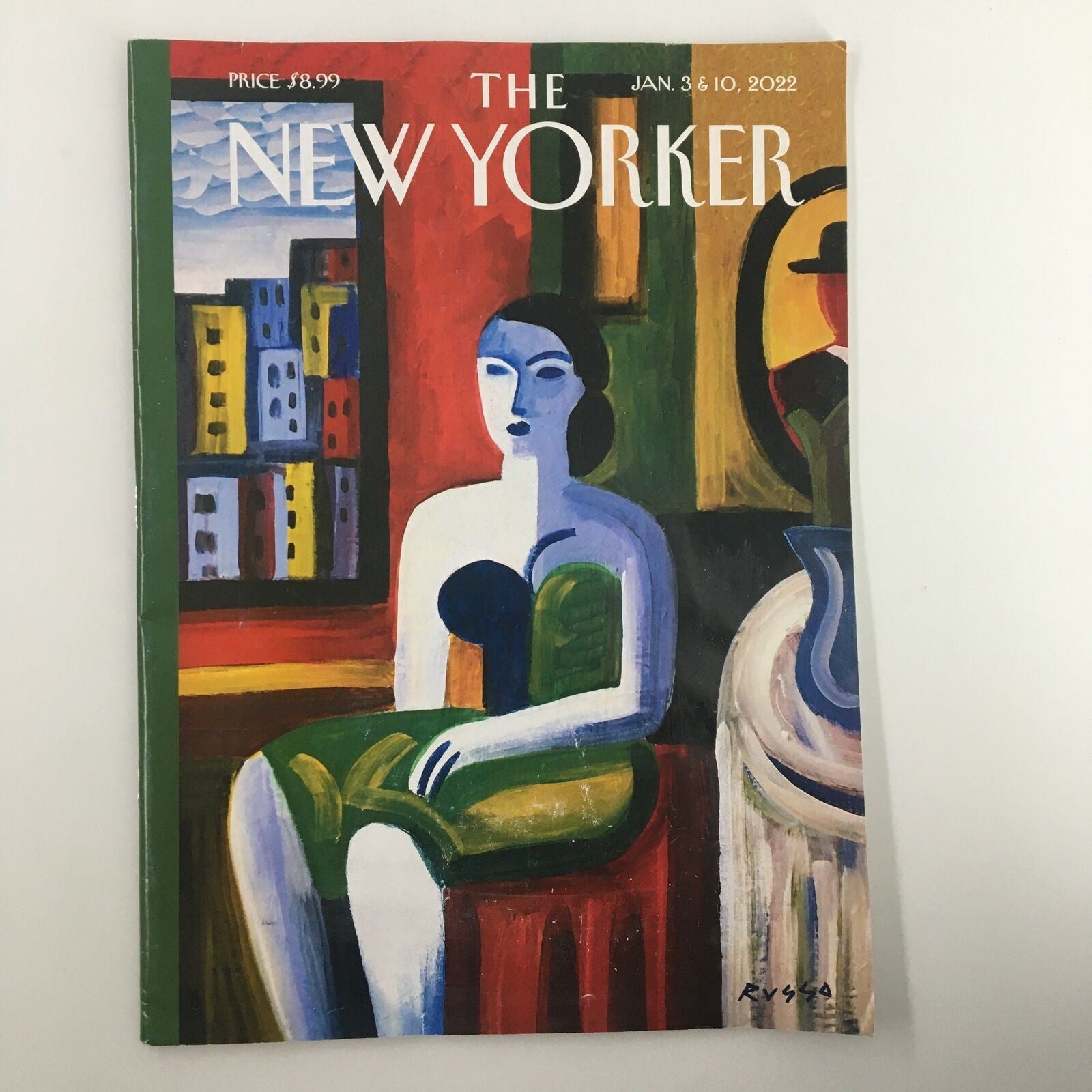 The New Yorker Full Magazine January 3 2022 Shelter by Anthony Russo No Label