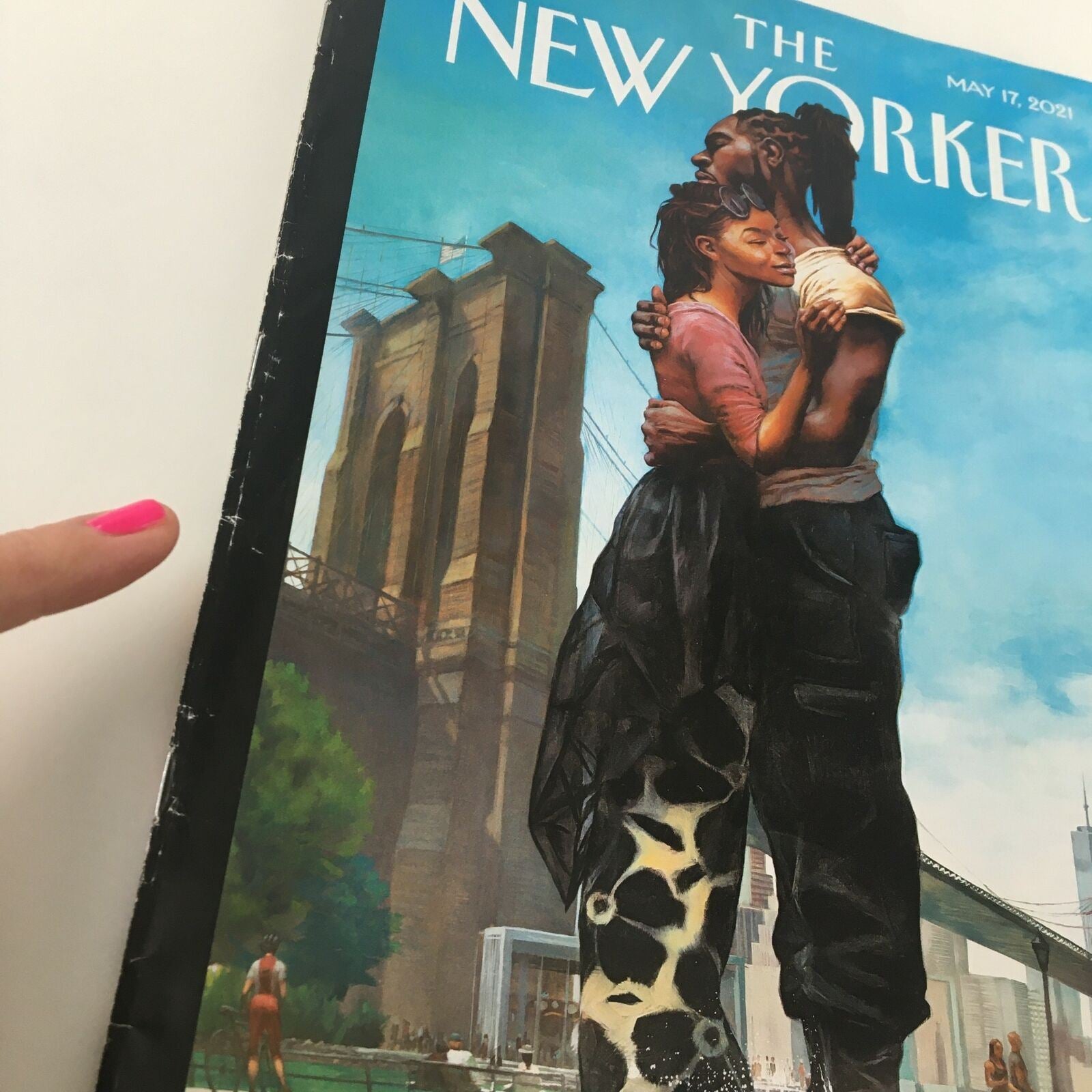 The New Yorker Full Magazine May 17 2021 Home Coming by Kadir Nelson No Label