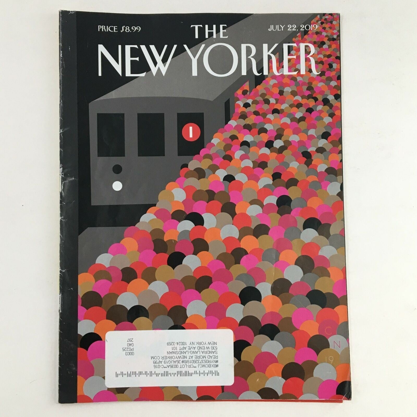 The New Yorker Full Magazine July 22 2019 The Commute by Christoph Niemann