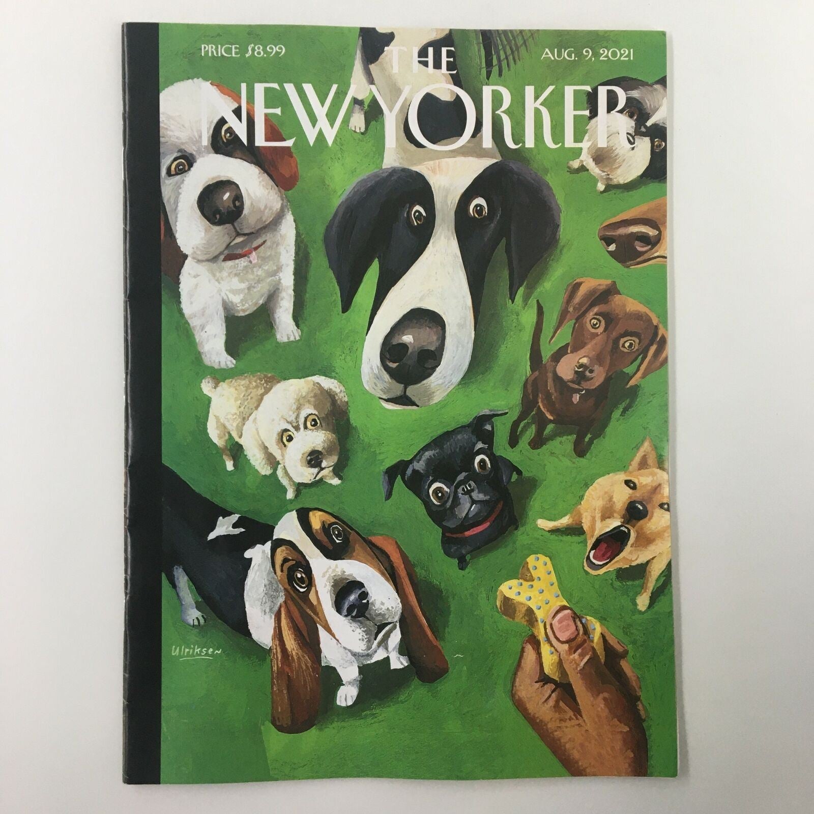 The New Yorker Full Magazine August 9 2021 Summer Treat Mark Ulriksen No Label