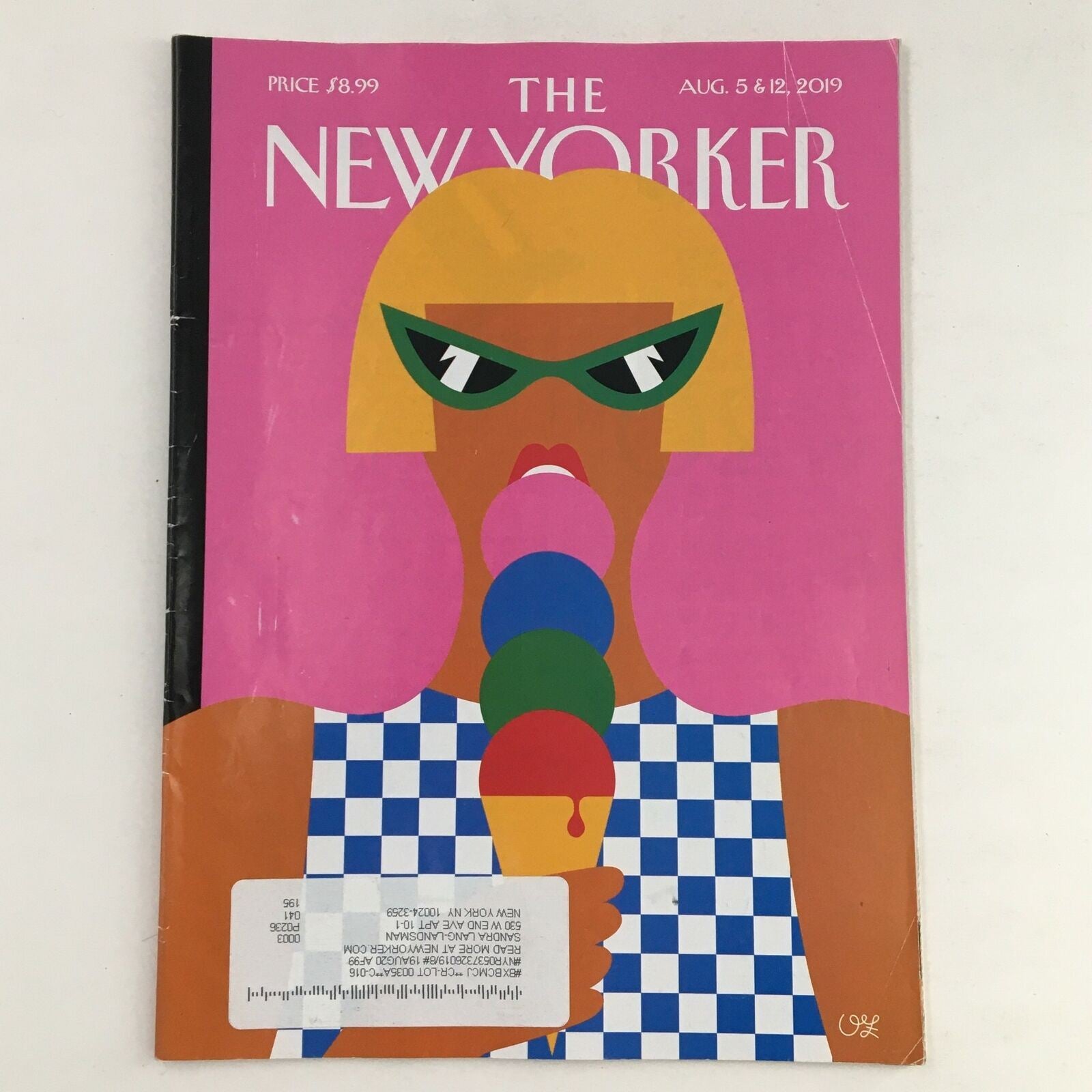 The New Yorker Full Magazine August 5 2019 Taste of Summer by Olimpia Zagnoli