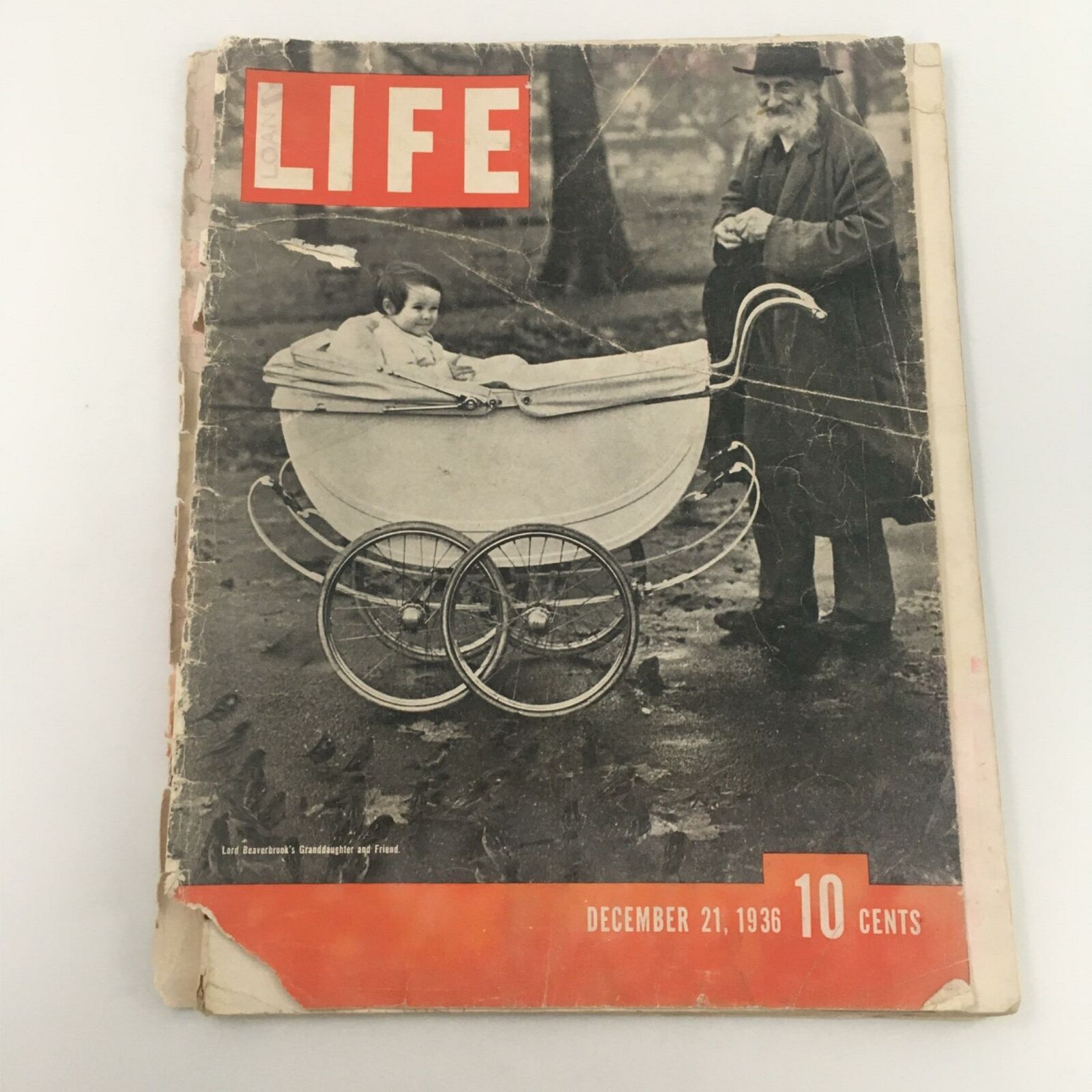 VTG Life Magazine December 21, 1936 Lord Beaverbrook's Granddaughter