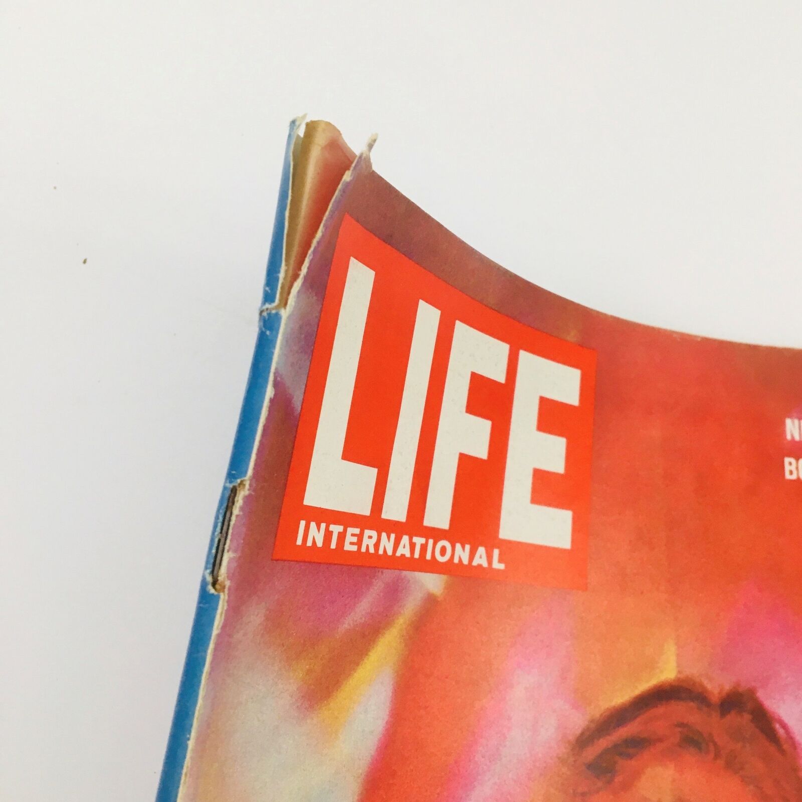 Life International Magazine October 3 1966 Bombards the Senses LSD Art No Label