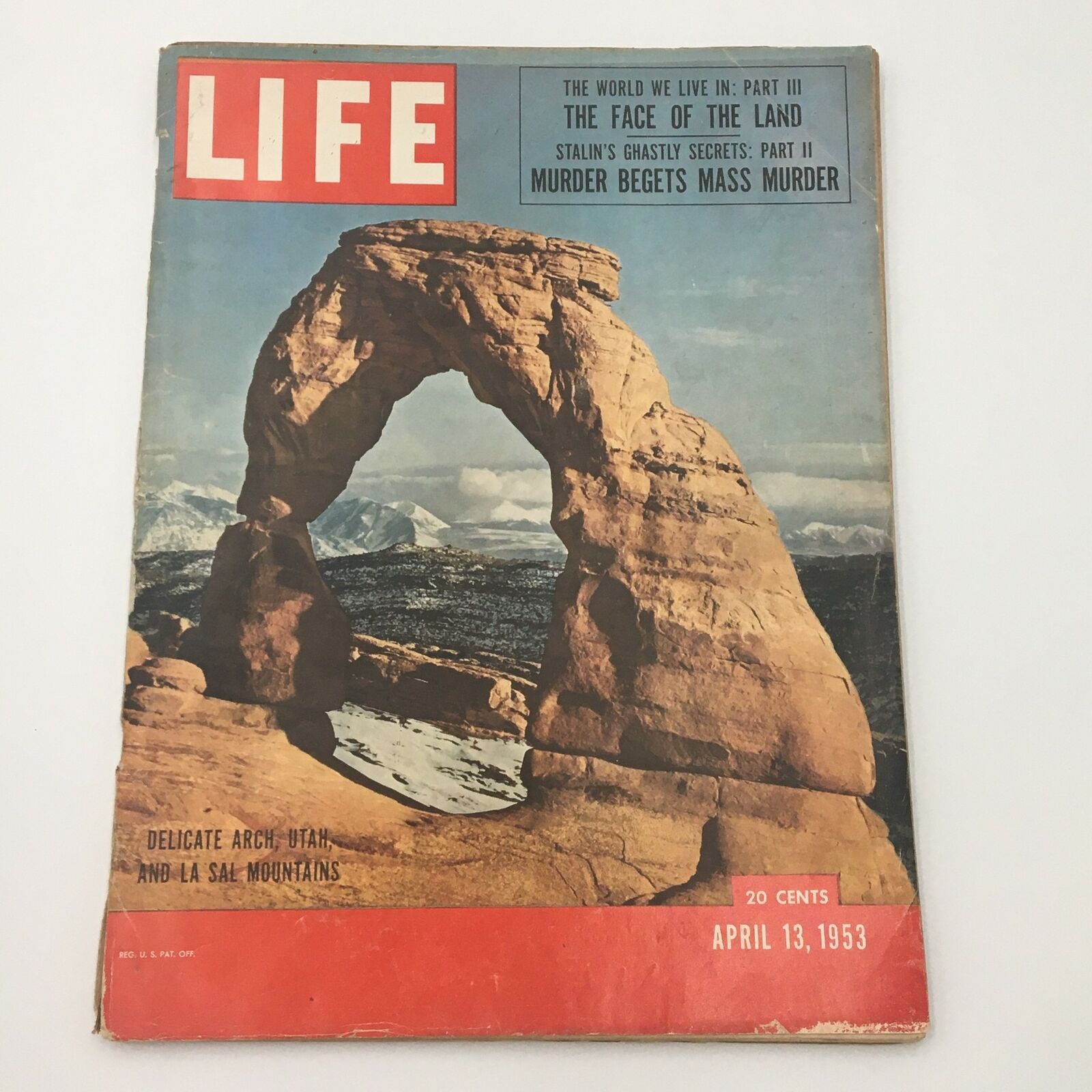 VTG Life Magazine April 13 1953 Joseph Stalin Mass Murder Feature, Newsstand