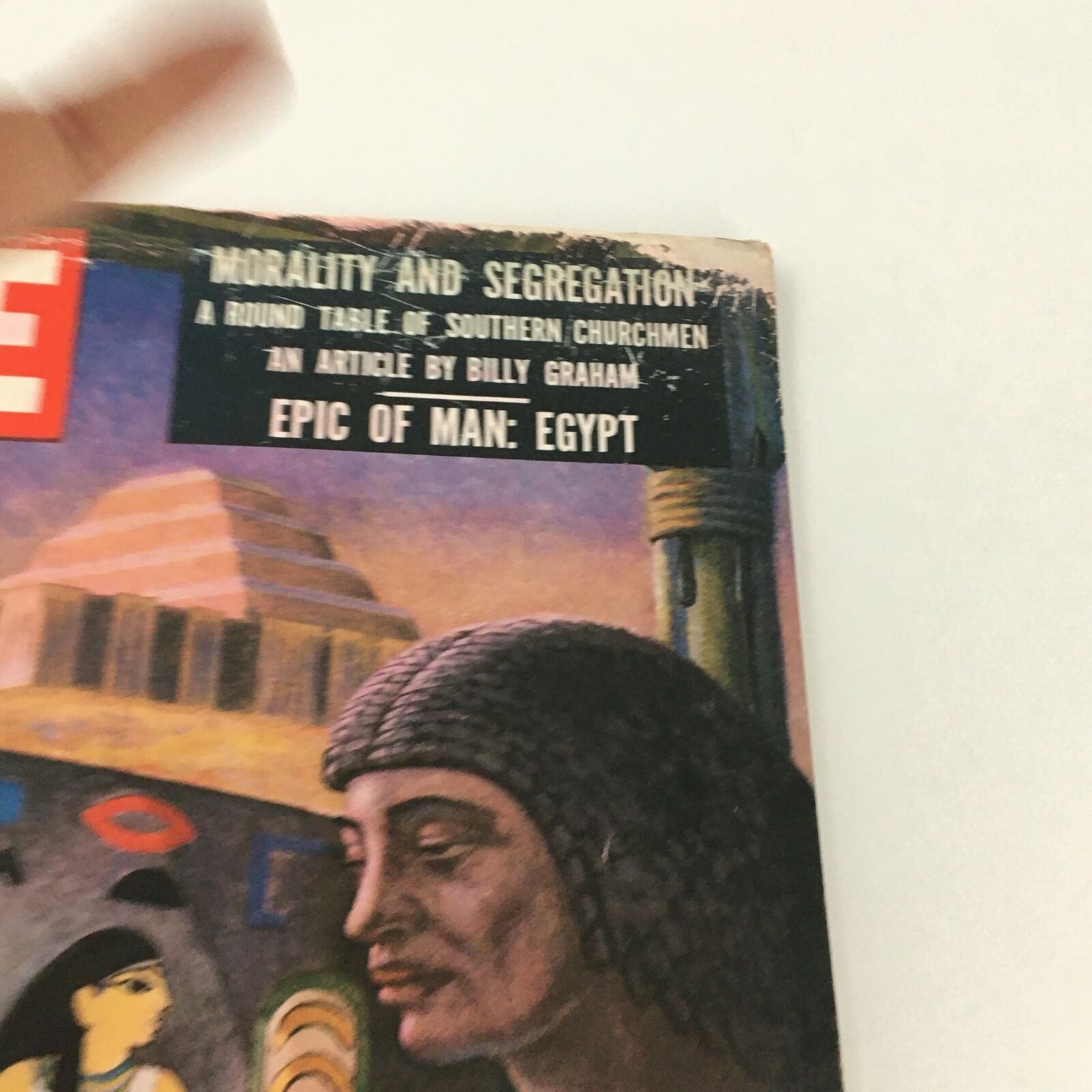 VTG Life Magazine October 1 1956 Epic of Man Egyptian Artist Feature, Newsstand