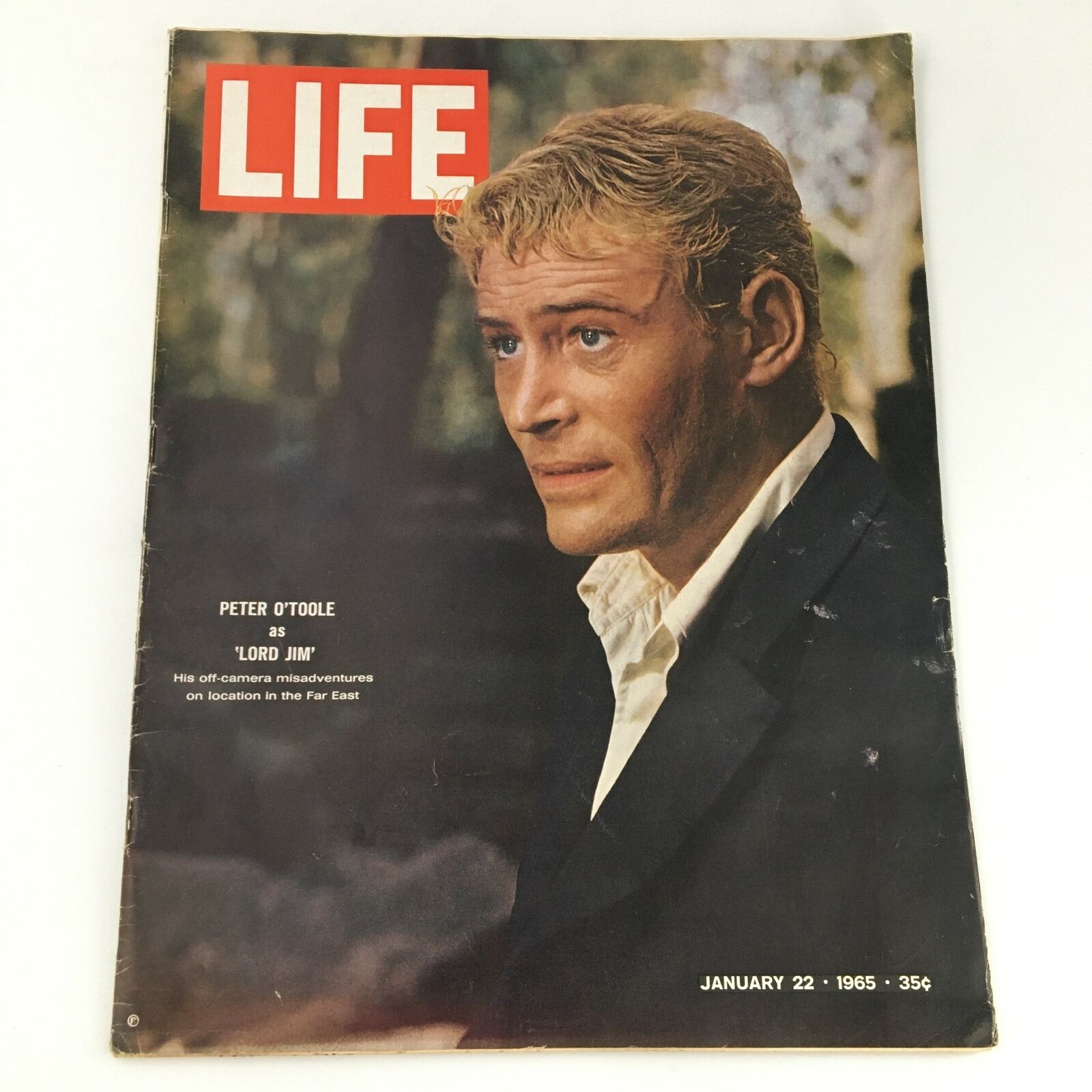 VTG Life Magazine January 22 1965 Actor Peter O'Toole Photo Cover, Newsstand