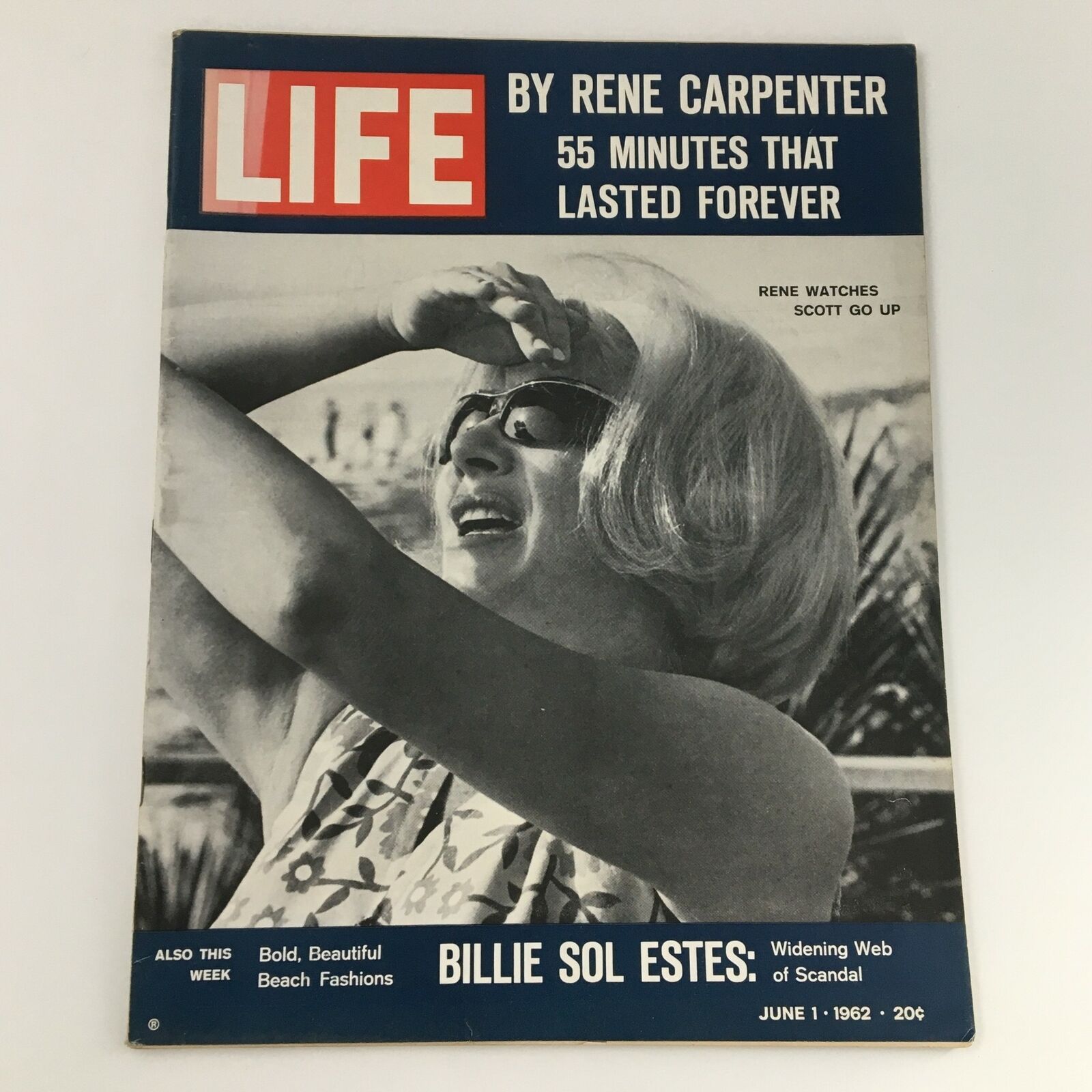 VTG Life Magazine June 1 1962 Astronaut Wife Rene Carpenter Photo, Newsstand