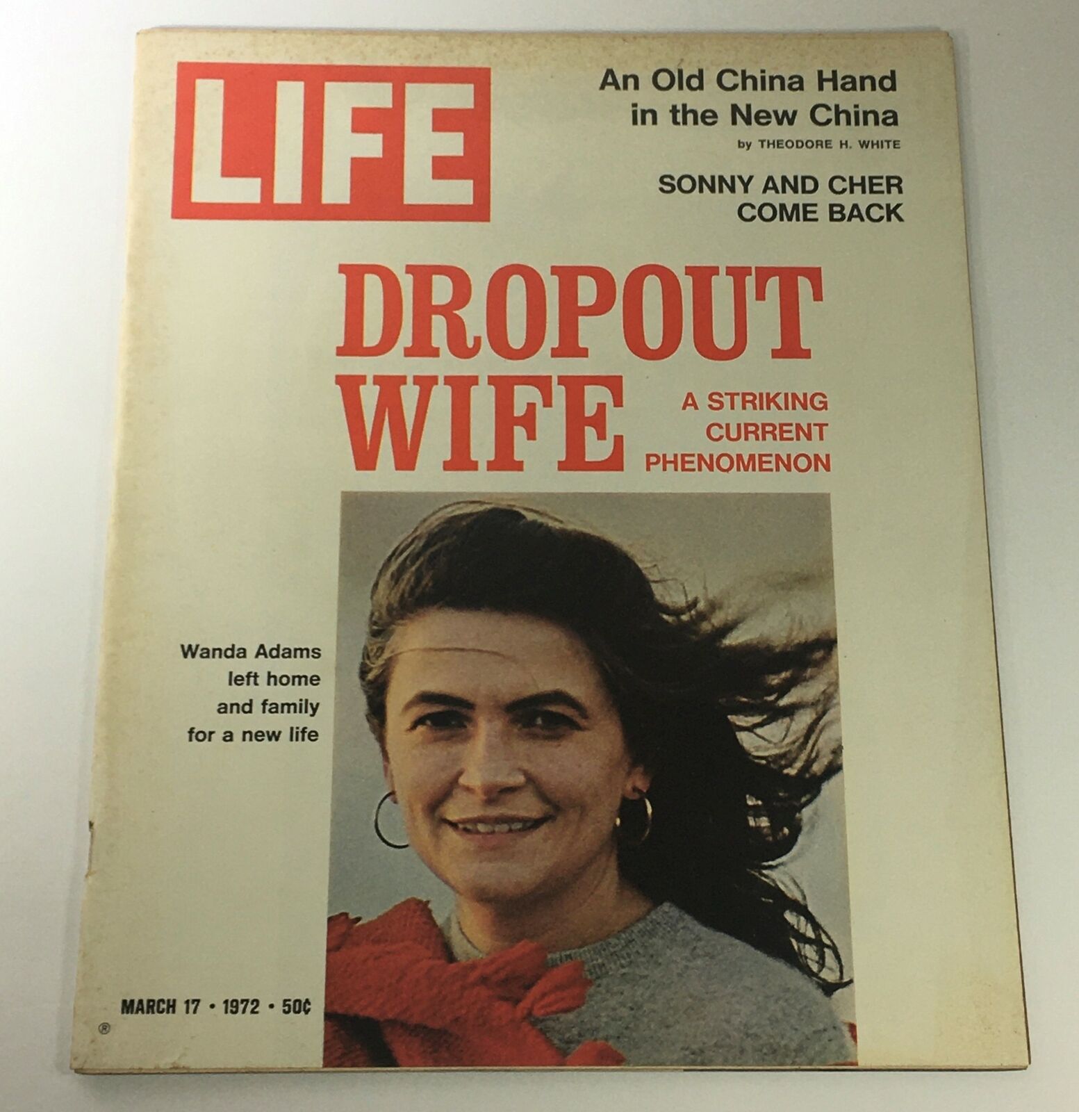 VTG Life Magazine March 17 1972 Dropout Wife Wanda Adams Cover Feature Newsstand