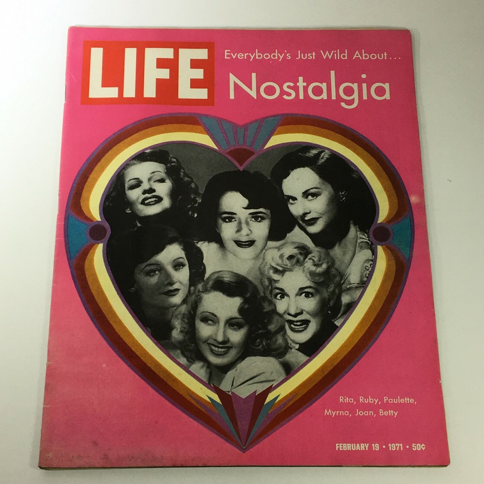 VTG Life Magazine February 19 1971 Rita, Ruby, Paulette Cover Feature, Newsstand