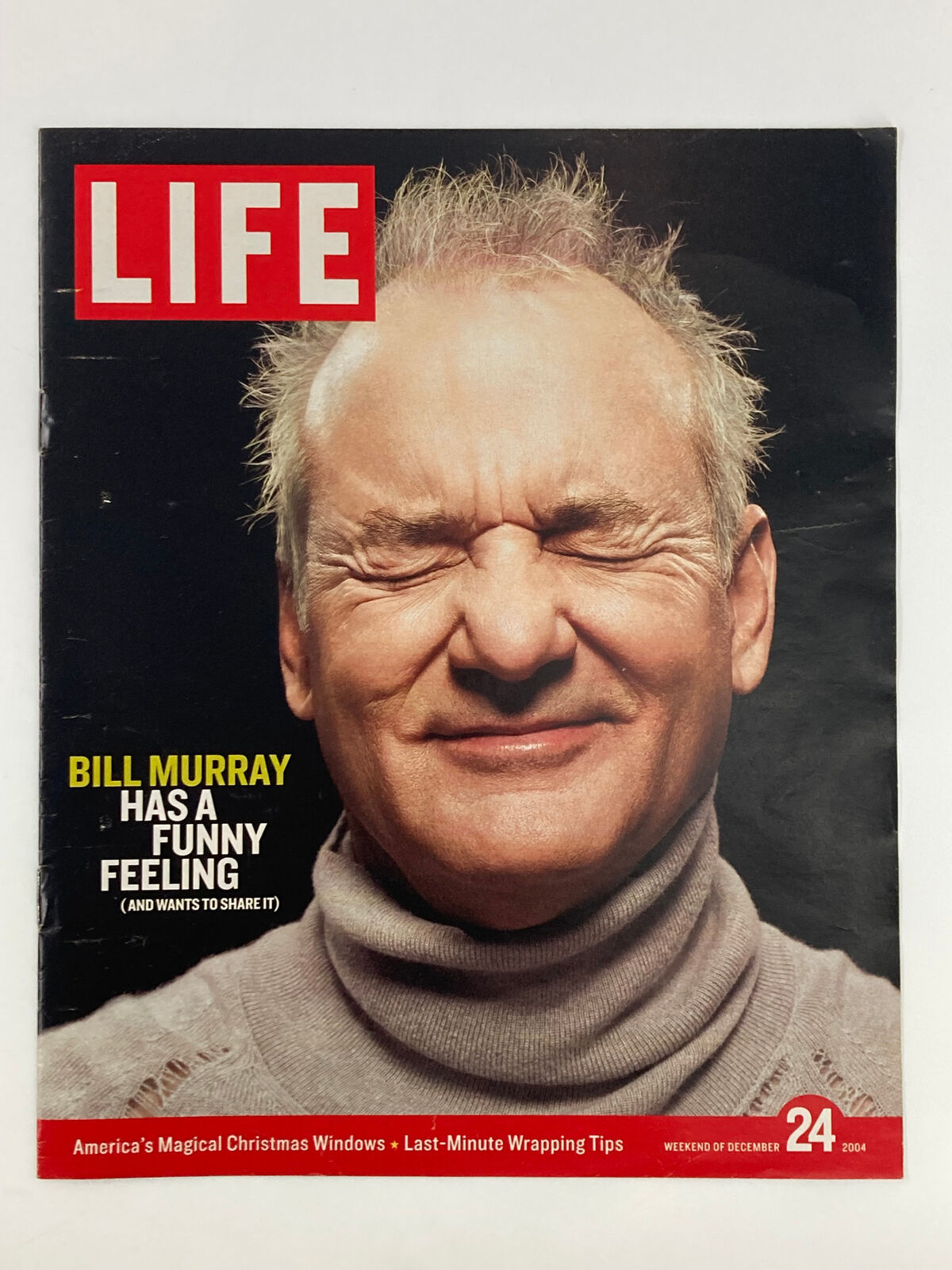 Life Magazine Newspaper Insert Bill Murray December 24 2004 No Label