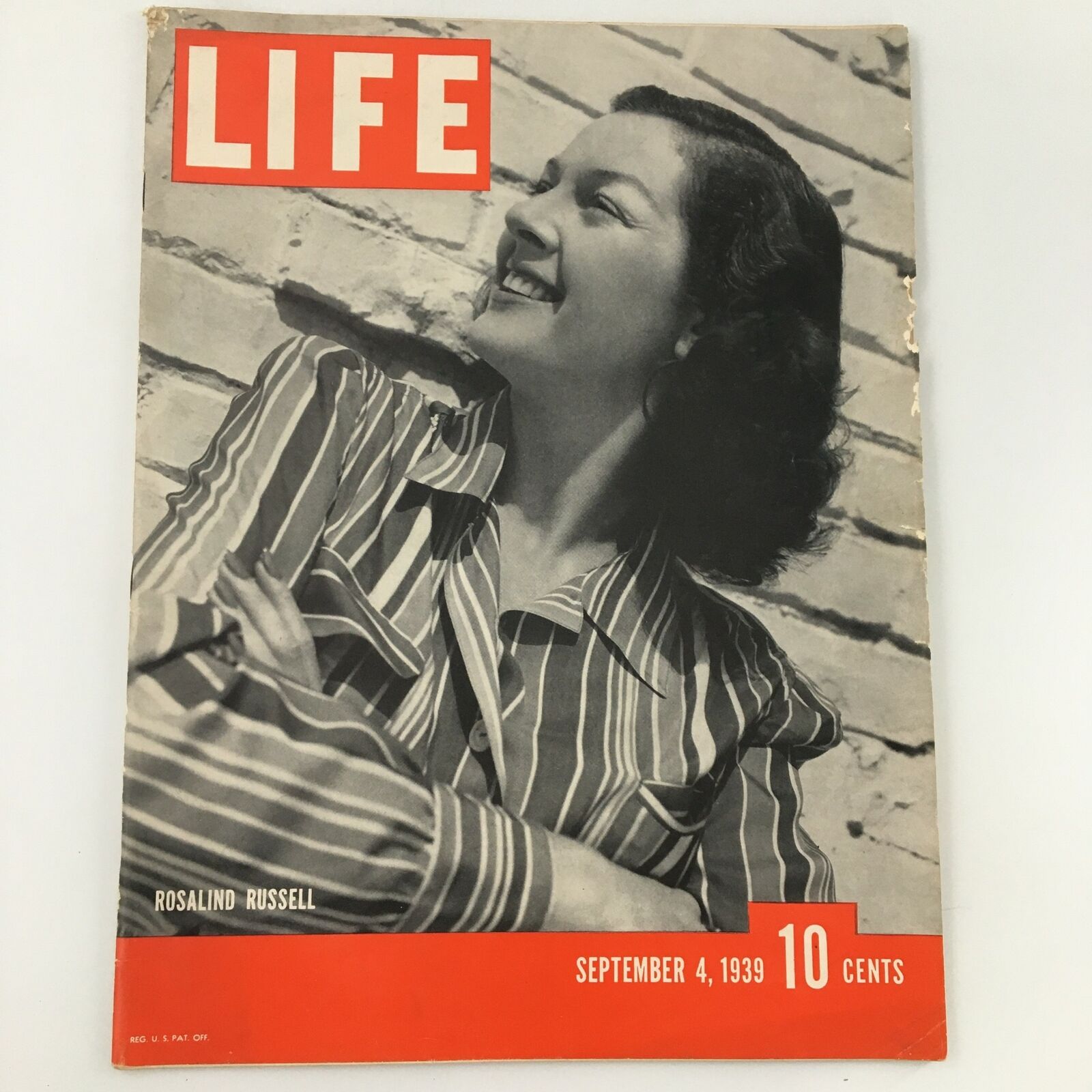 VTG Life Magazine September 4 1939 American Actress Rosalind Russell, Newsstand