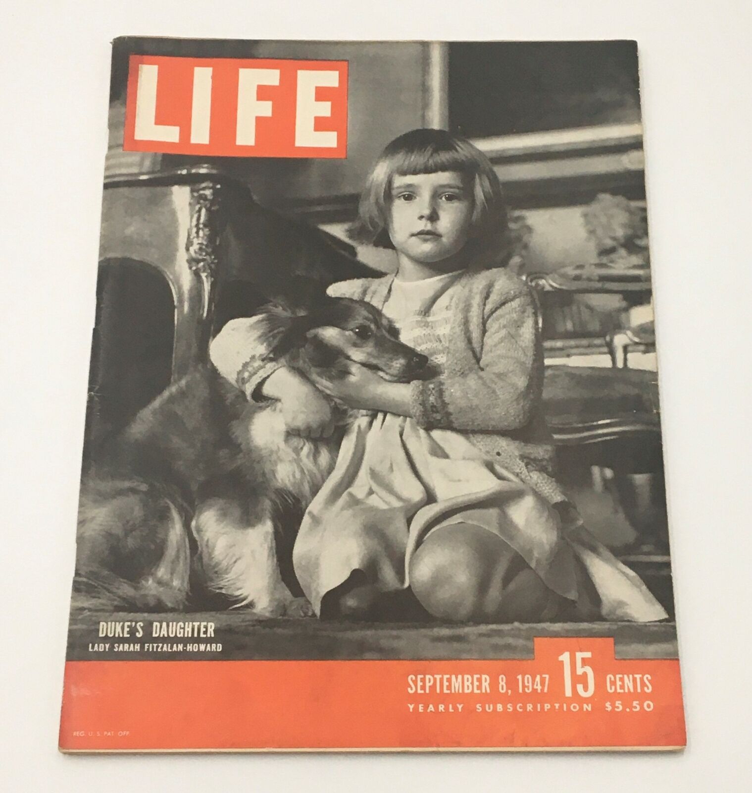 Life Magazine September 8 1947 Lady Sarah Margaret Fitzalan-Howard, Newsstand