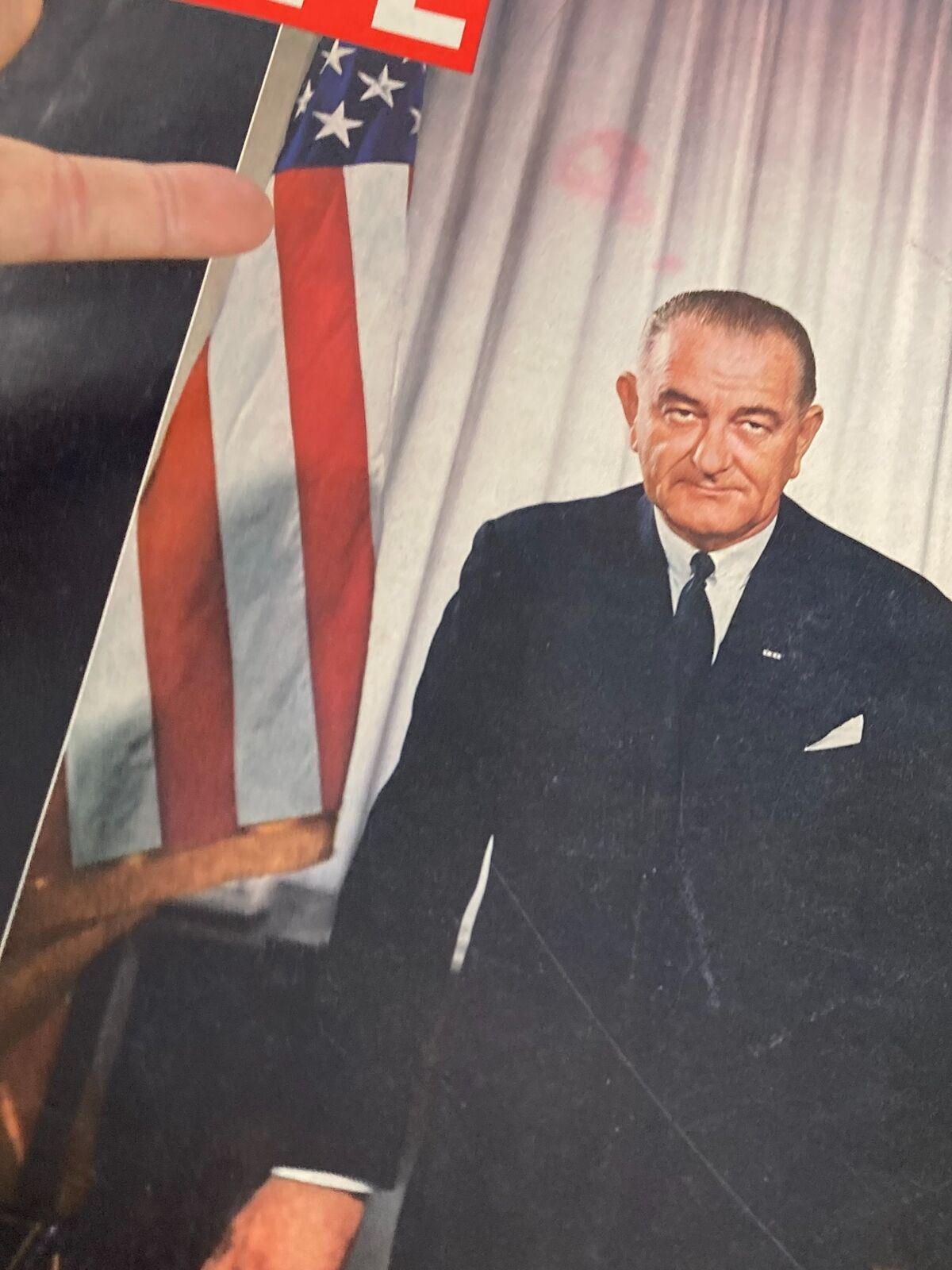 VTG Life Magazine December 13 1963 Lyndon B. Johnson at White House No Label