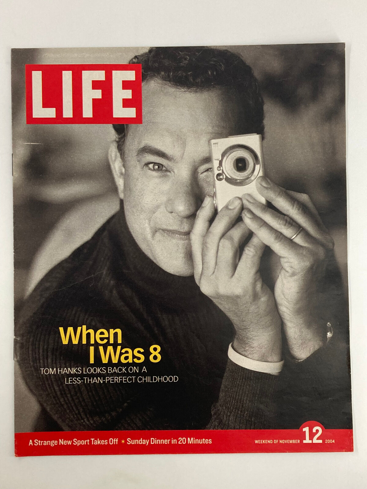 Life Magazine Newspaper Insert Tom Hanks November 12 2004 No Label