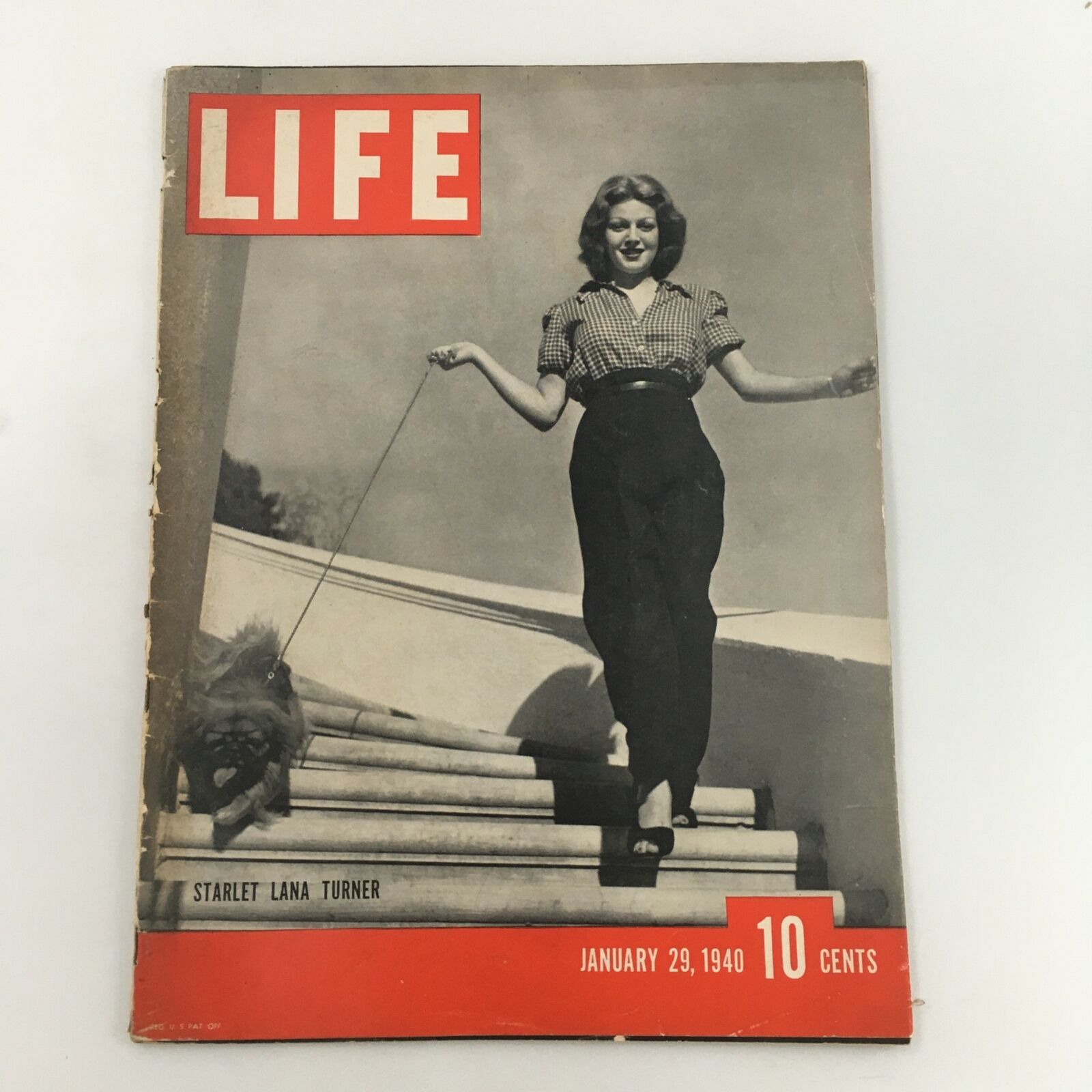 VTG Life Magazine January 29 1940 Starlet Lana Turner Feature, Newsstand