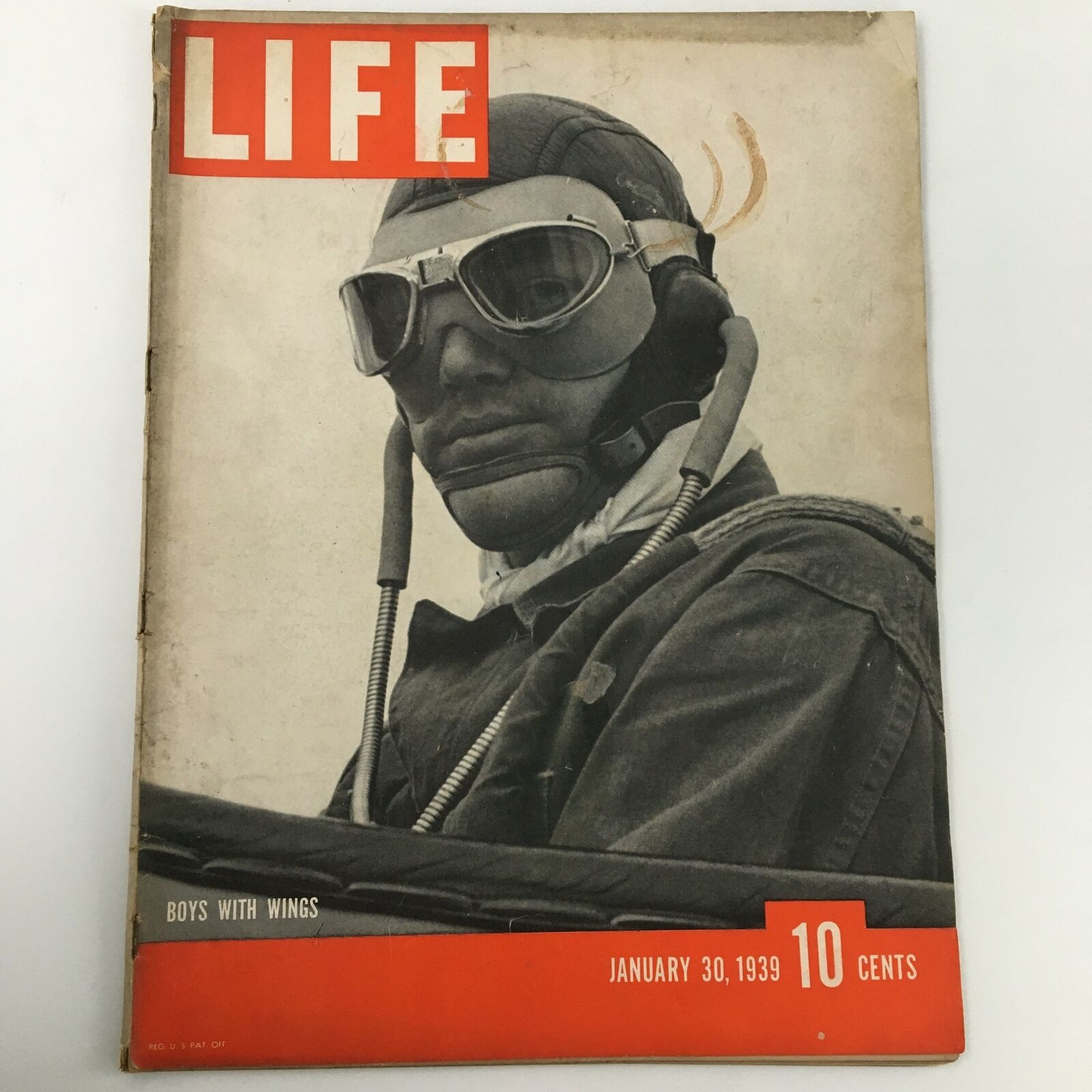 VTG Life Magazine January 30 1939 Boys with Wings Army Randolph Field Newsstand