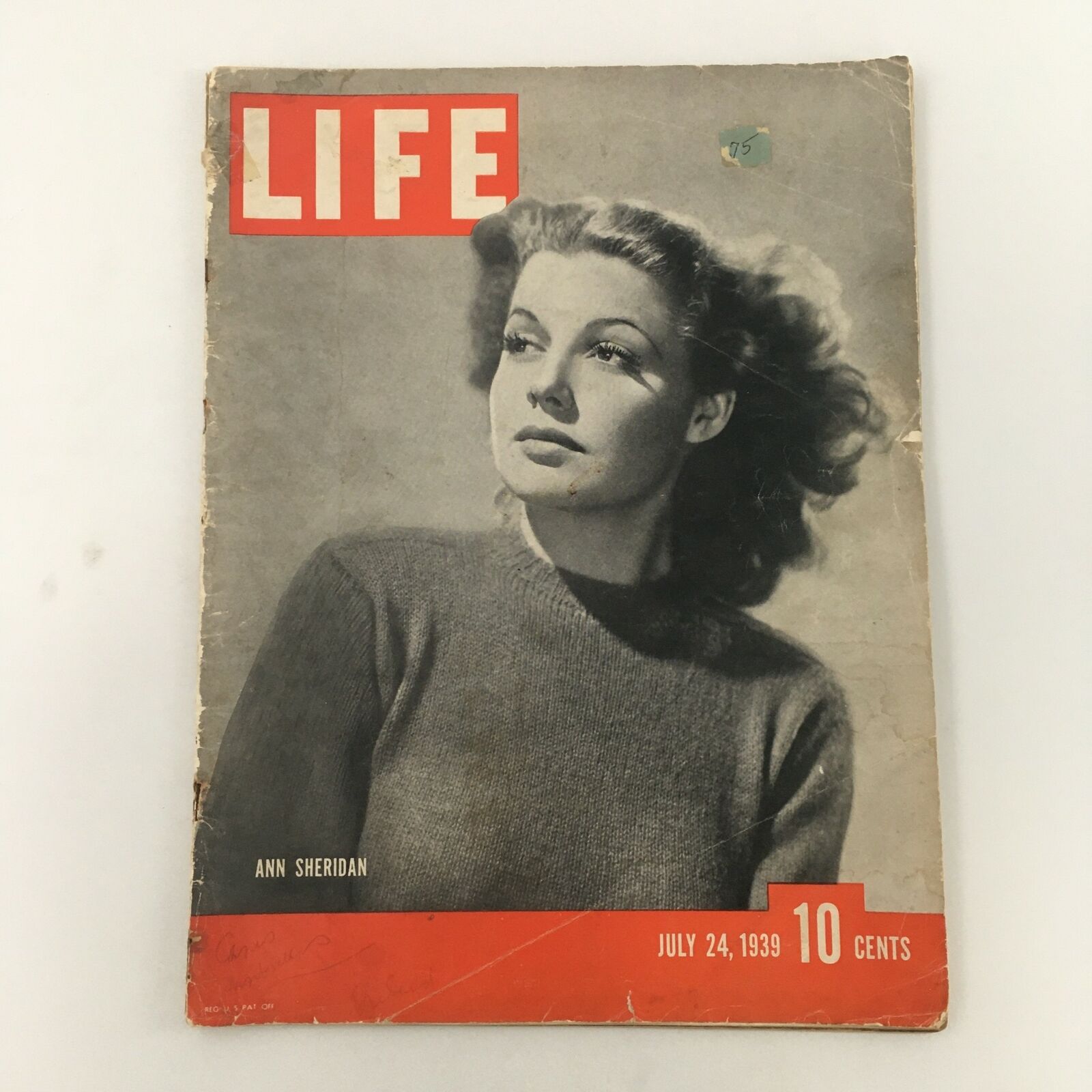 VTG Life Magazine July 24 1939 American Actress Ann Sheridan Feature