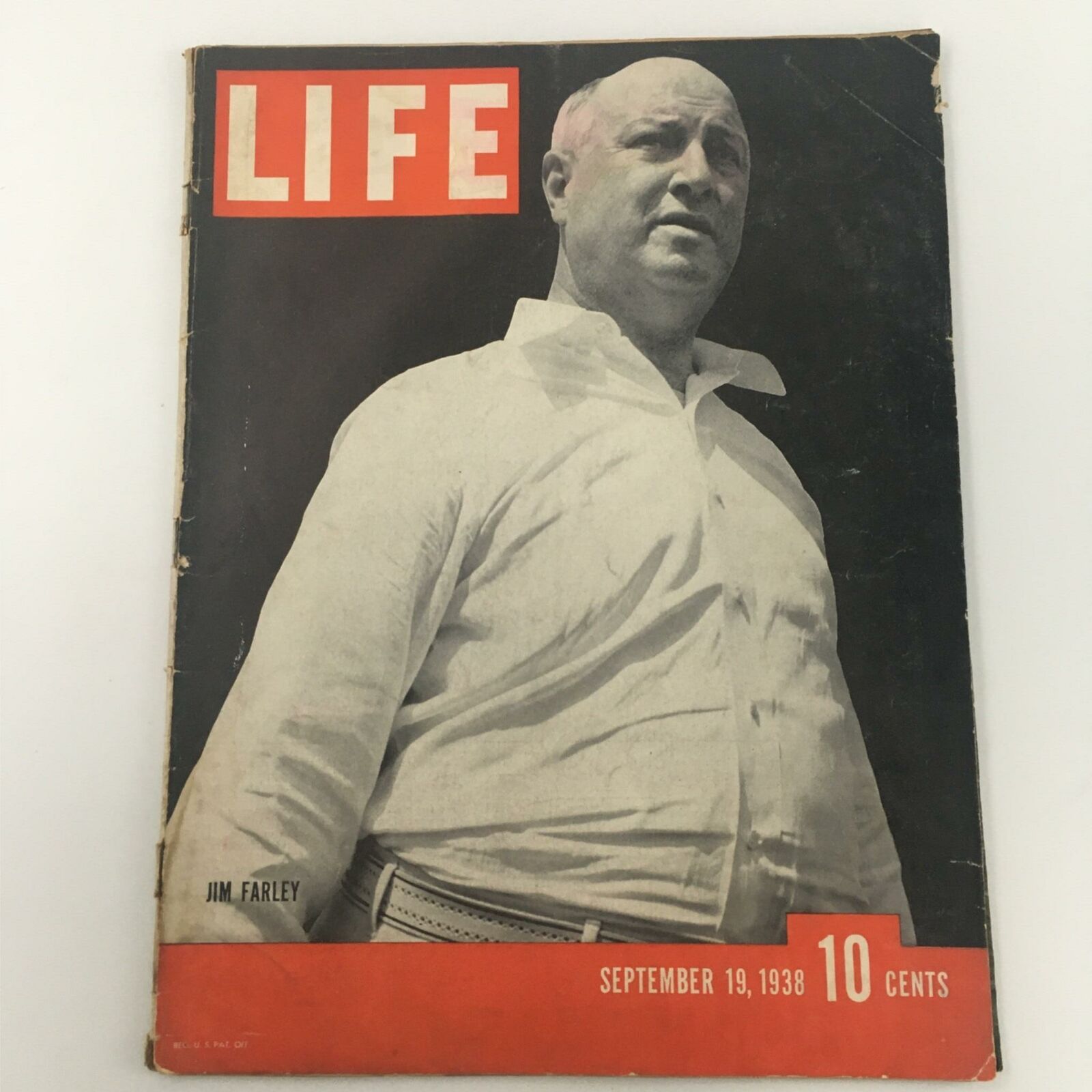 VTG Life Magazine September 19, 1938 Jim Farley, President Roosevelt