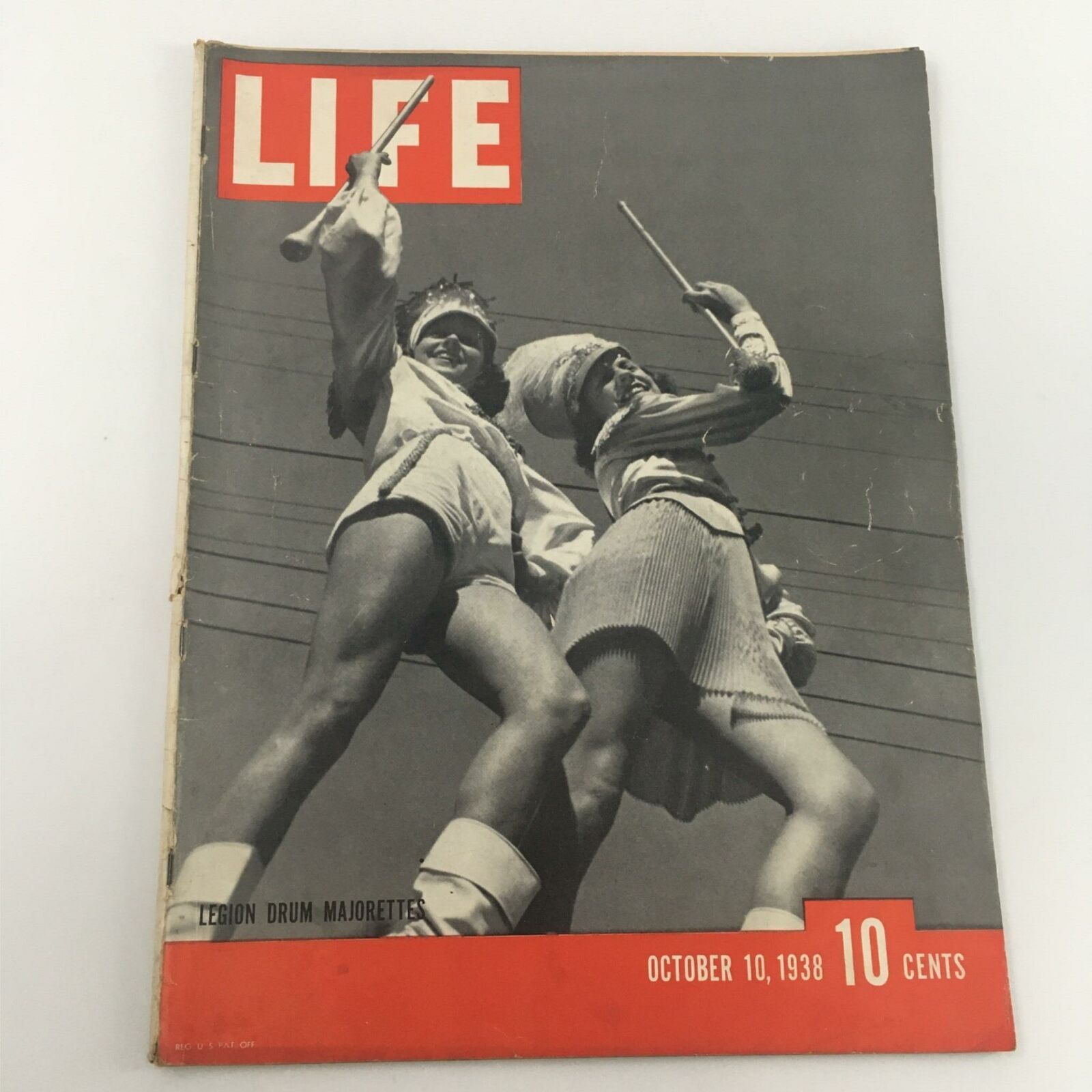 VTG Life Magazine October 10, 1938 Legion Drum Majorettes