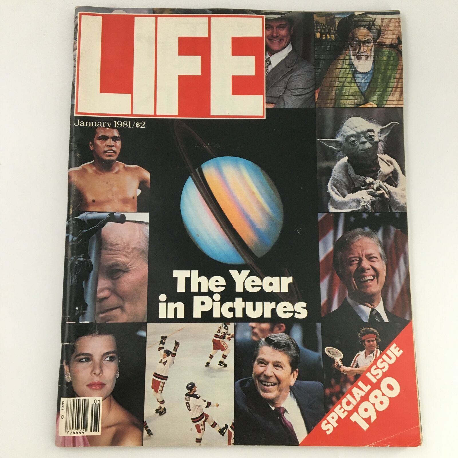 Life Magazine January 1981 Ronald Reagan, Jimmy Carter Cover, Newsstand