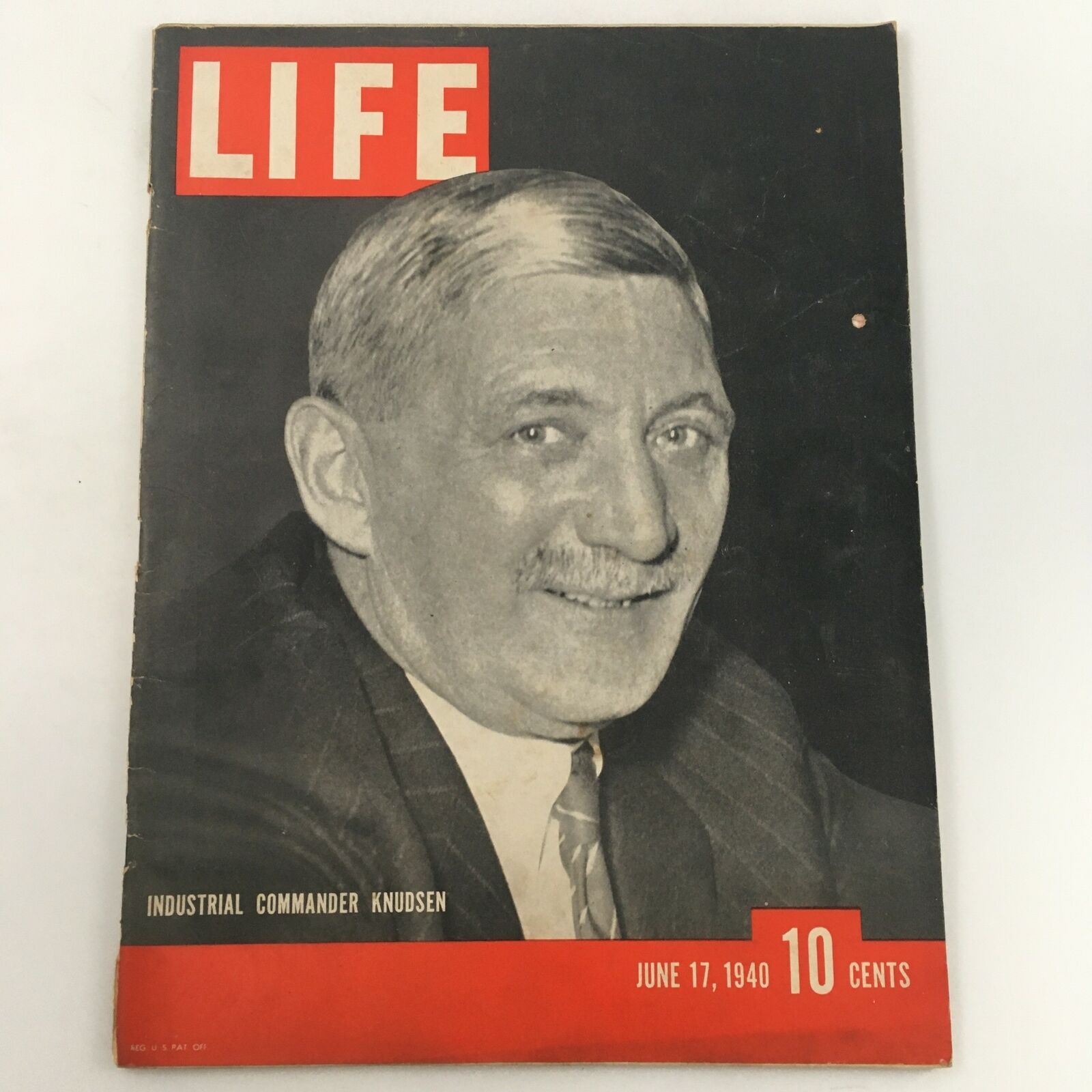 VTG Life Magazine June 17 1940 Industrial Commander Knudsen, Newsstand