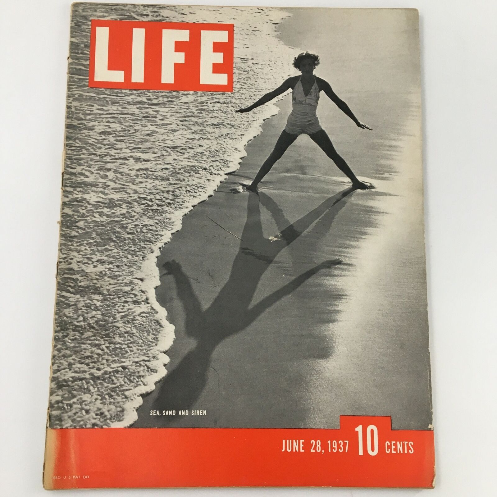 VTG Life Magazine June 28 1937 Sea, Sand and Siren, Robert F. Kennedy Feature