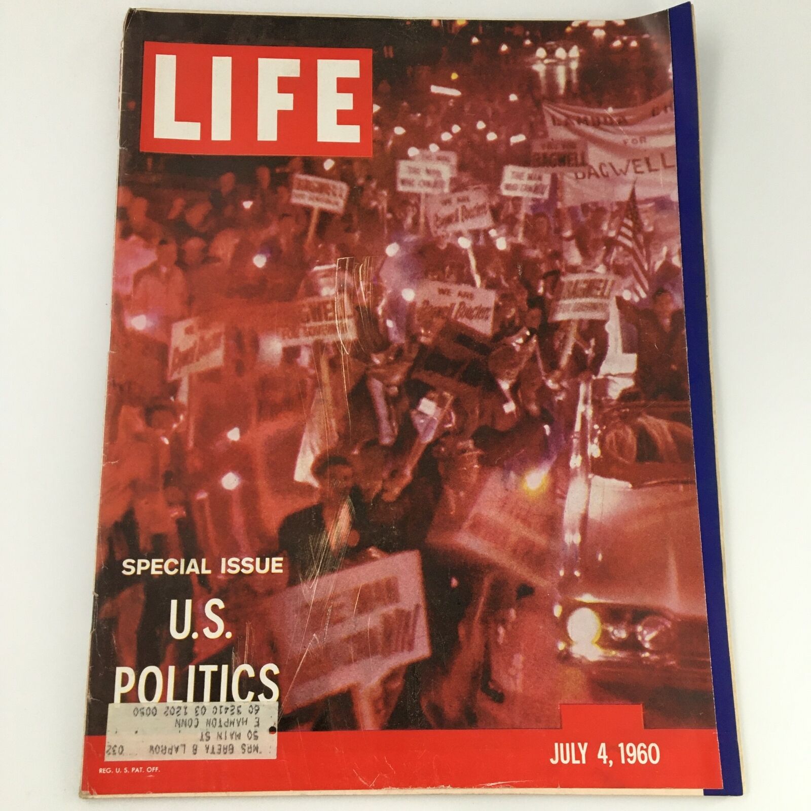 VTG Life Magazine July 4 1960 A Special Issue in the U.S. Politics Feature